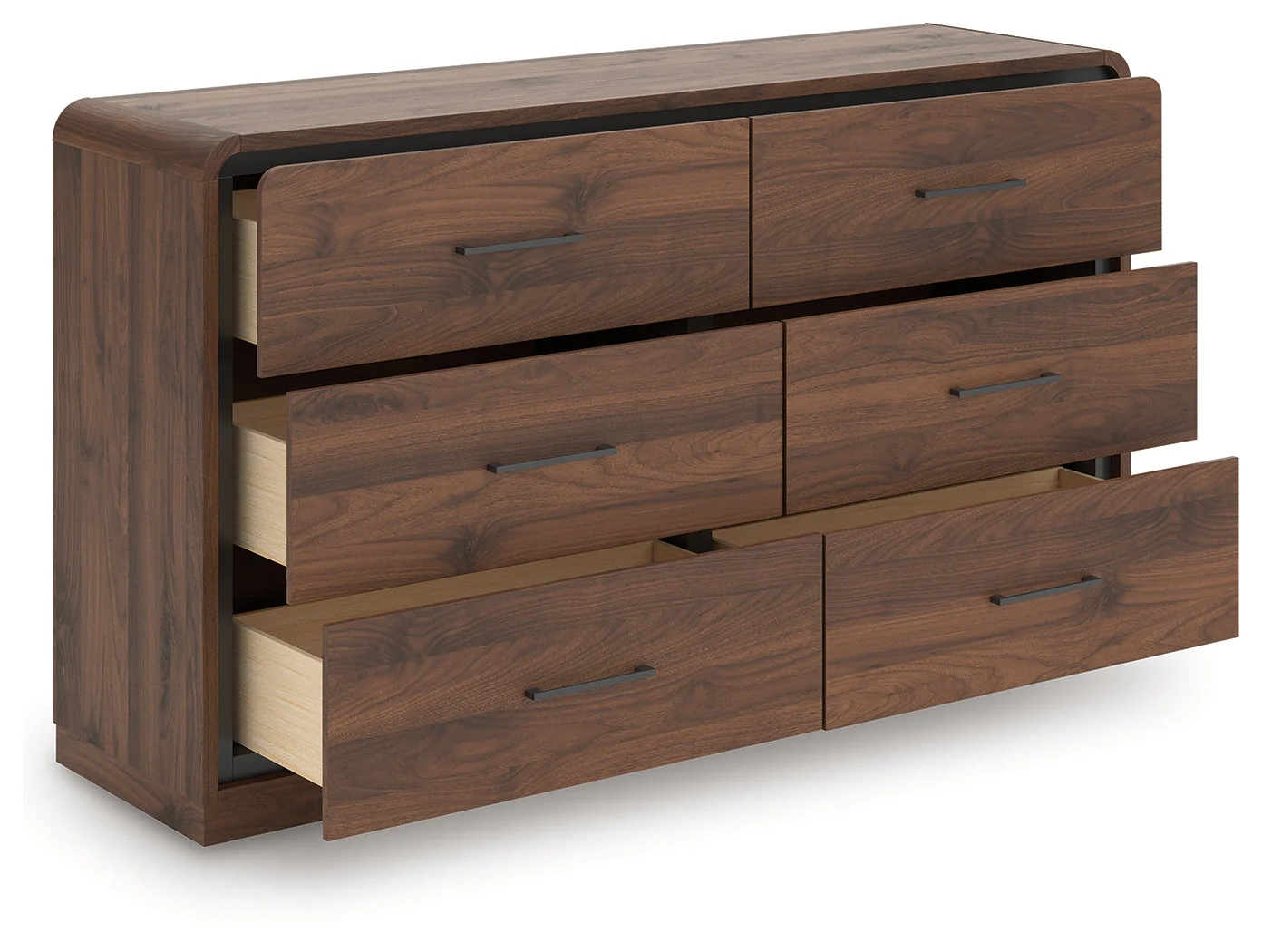 Fortlorn Walnut Brown Dresser - Image 3