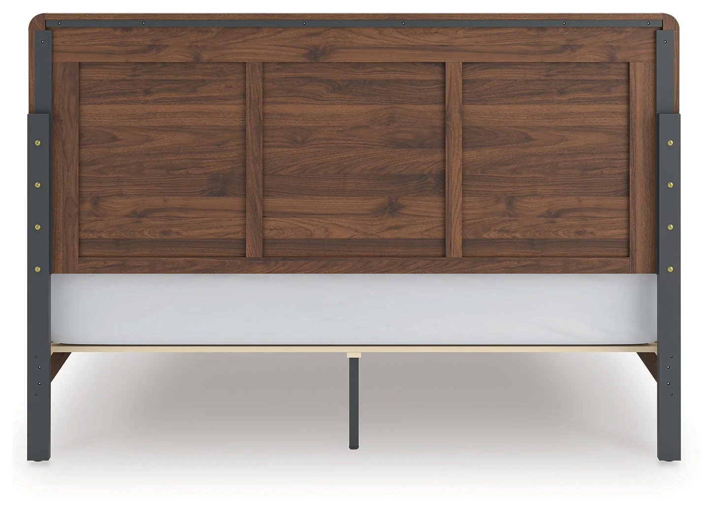 Fortlorn Walnut Brown King Panel Bed, Dresser and Nightstand - Image 15