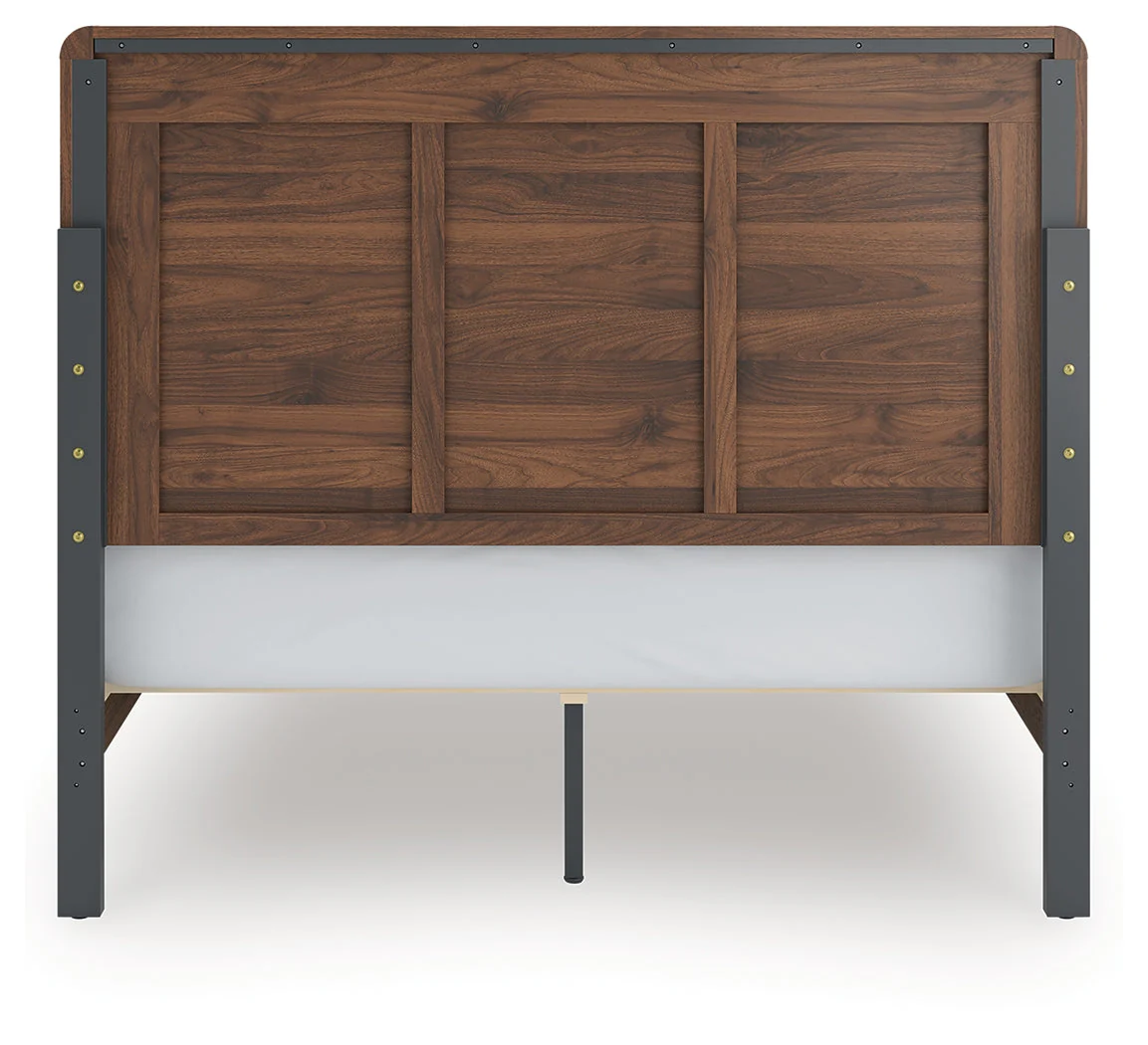 Fortlorn Walnut Brown Queen Panel Bed, Dresser, Mirror and Nightstand - Image 13