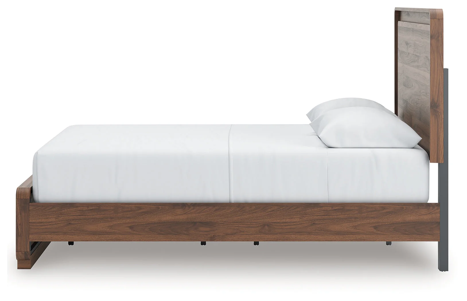 Fortlorn Walnut Brown Queen Panel Bed, Dresser, Mirror and Nightstand - Image 14