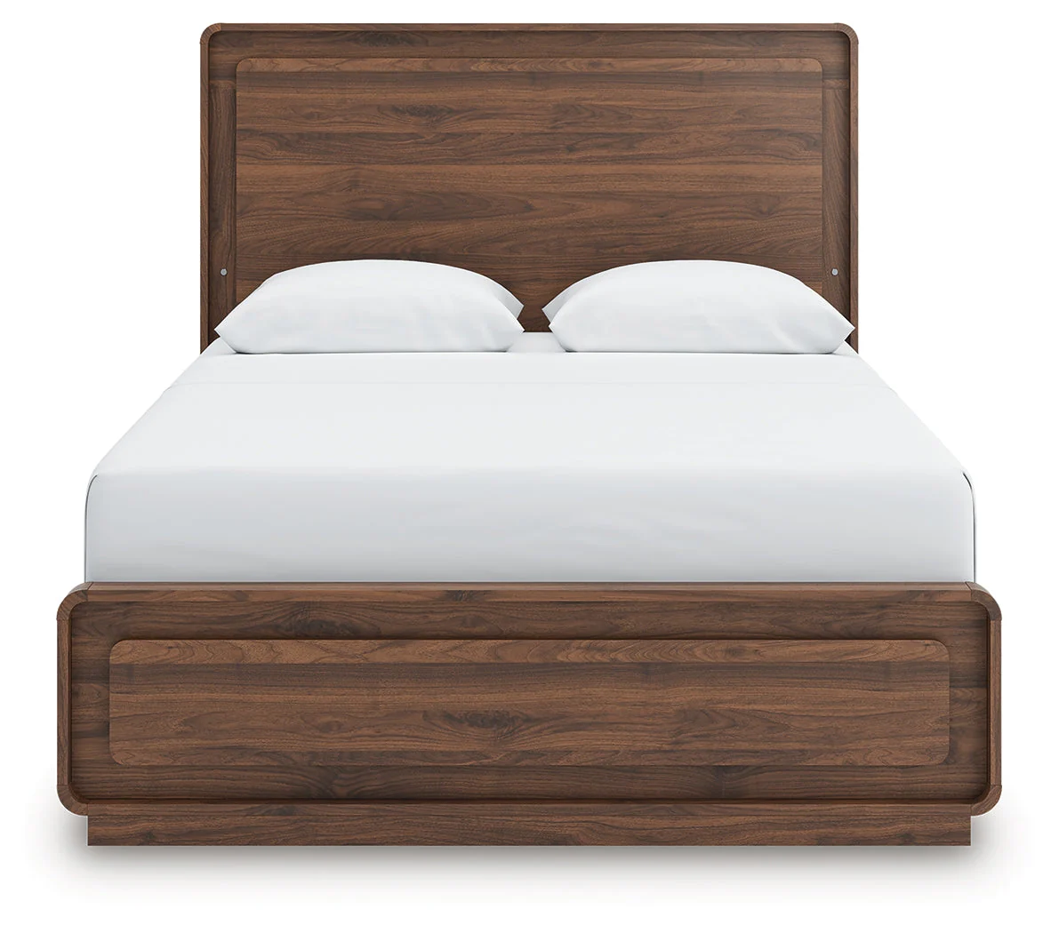 Fortlorn Walnut Brown Queen Panel Bed, Dresser, Mirror and Nightstand - Image 9