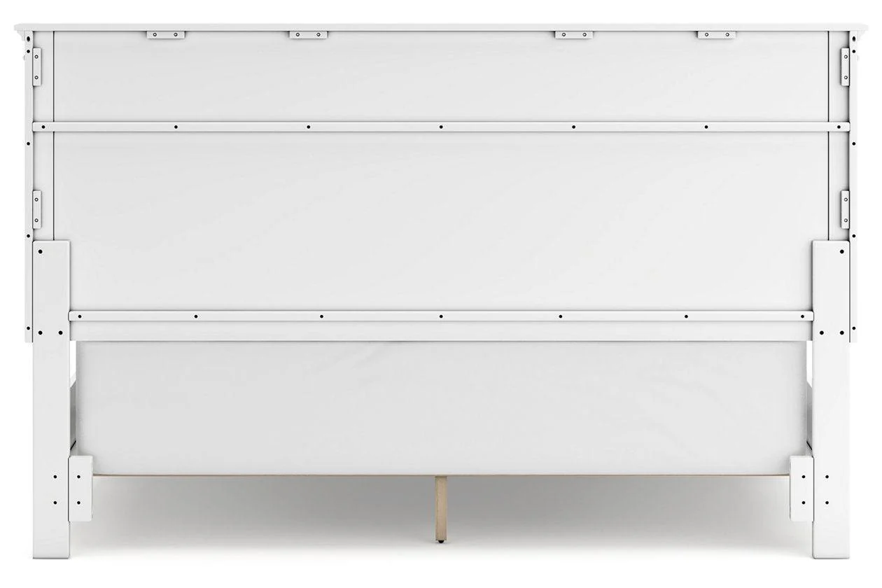 Fortman White California King Panel Bed - Image 5