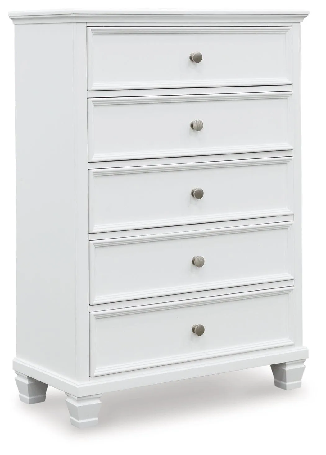 Fortman White Chest of Drawers