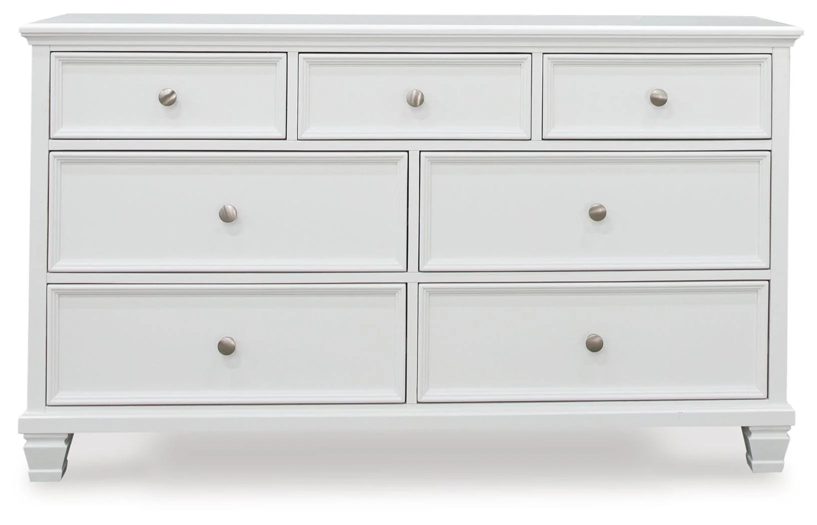 Fortman White Dresser - Image 4