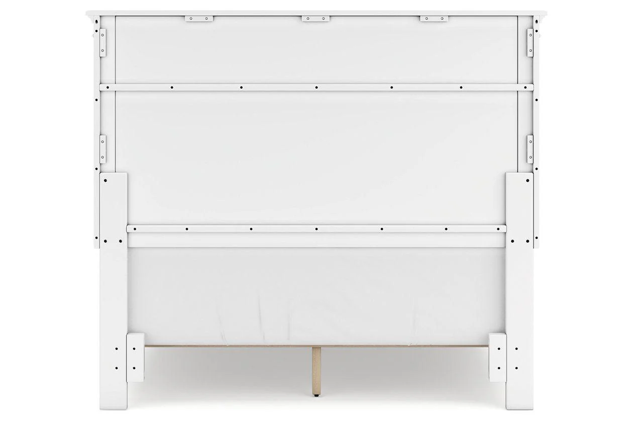 Fortman White Full Panel Bed - Image 5