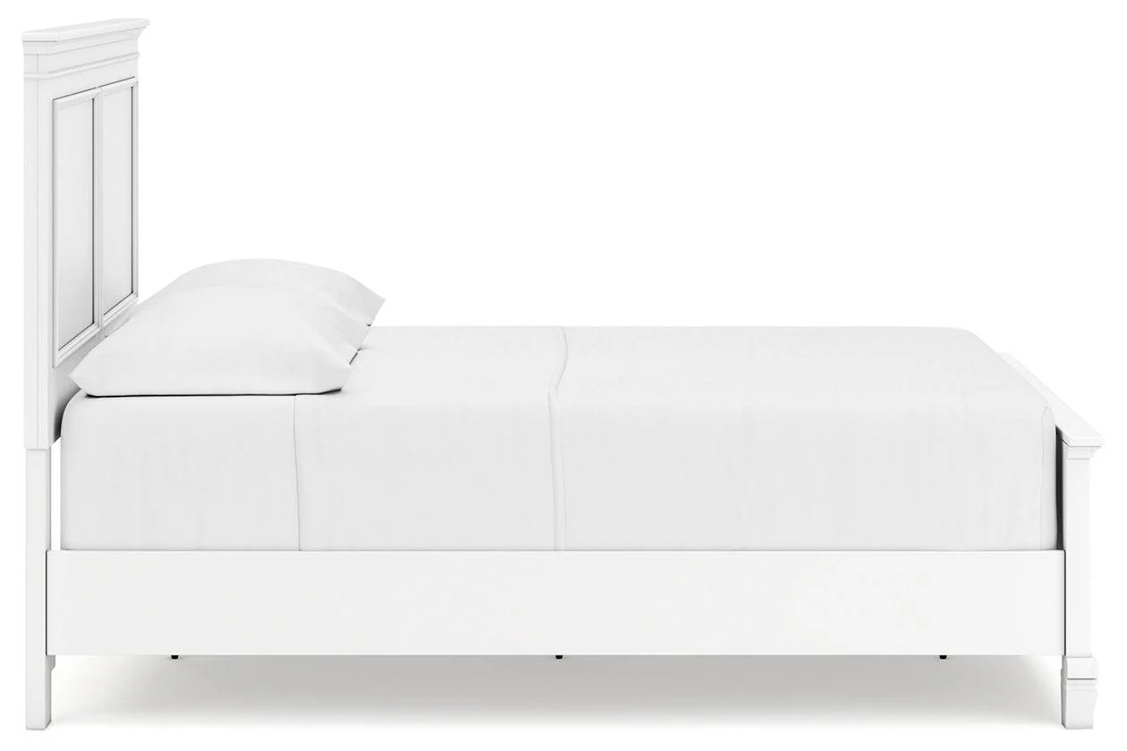 Fortman White Full Panel Bed - Image 7