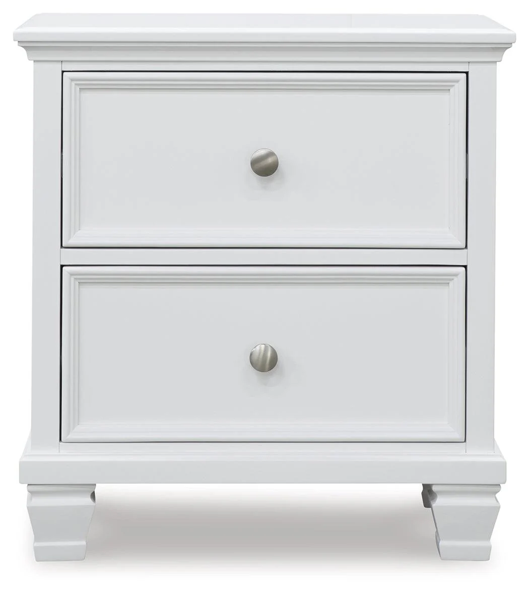 Fortman White Nightstand - Image 3