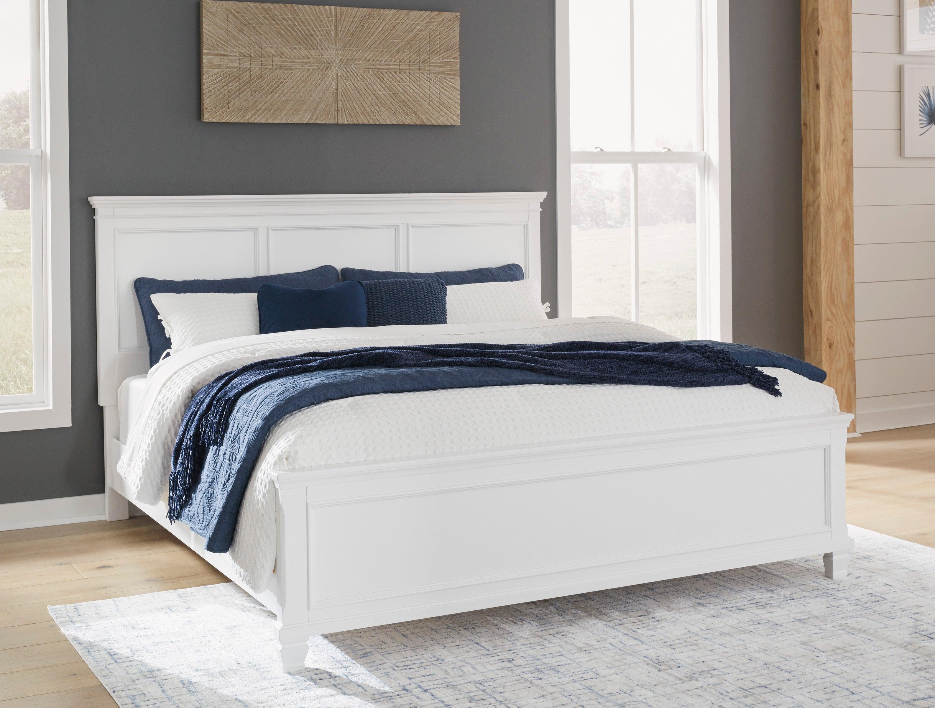 Fortman White Panel Bedroom Set - Image 2