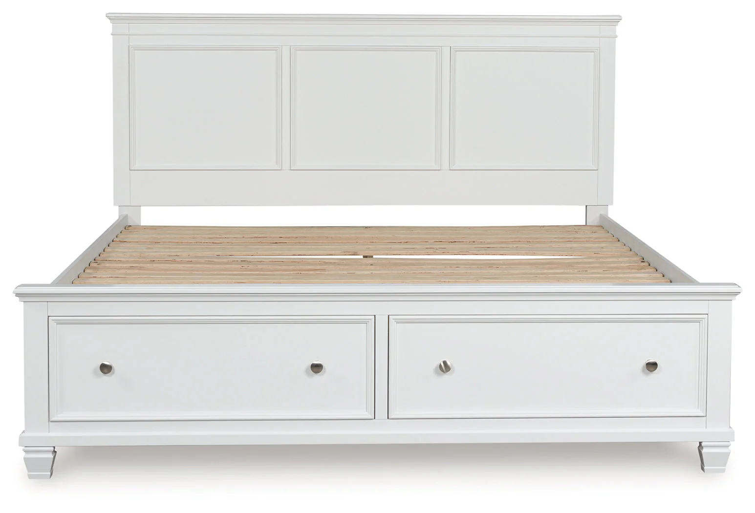 Fortman White Panel Storage Bedroom Set - Image 7