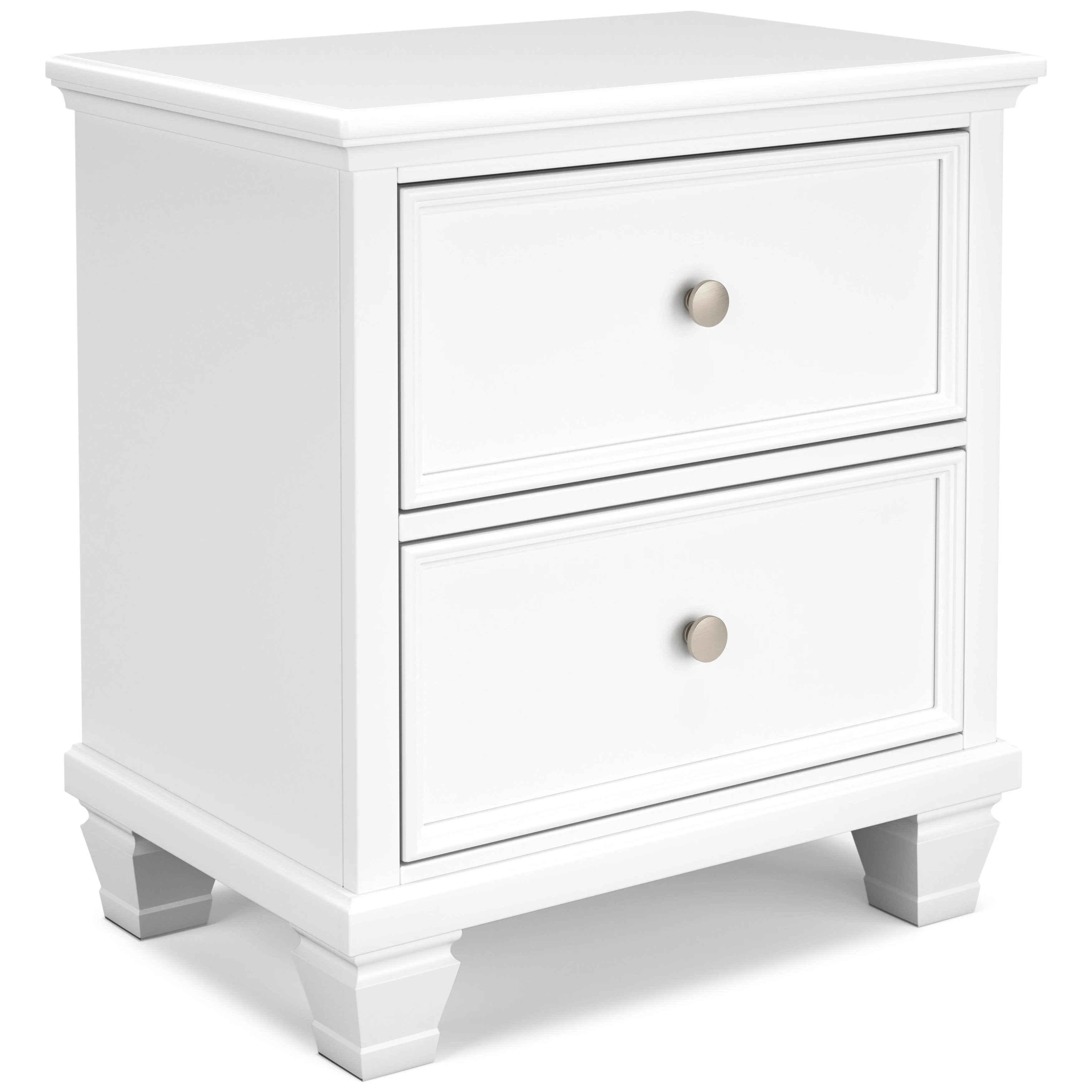 Fortman White Panel Storage Bedroom Set - Image 9