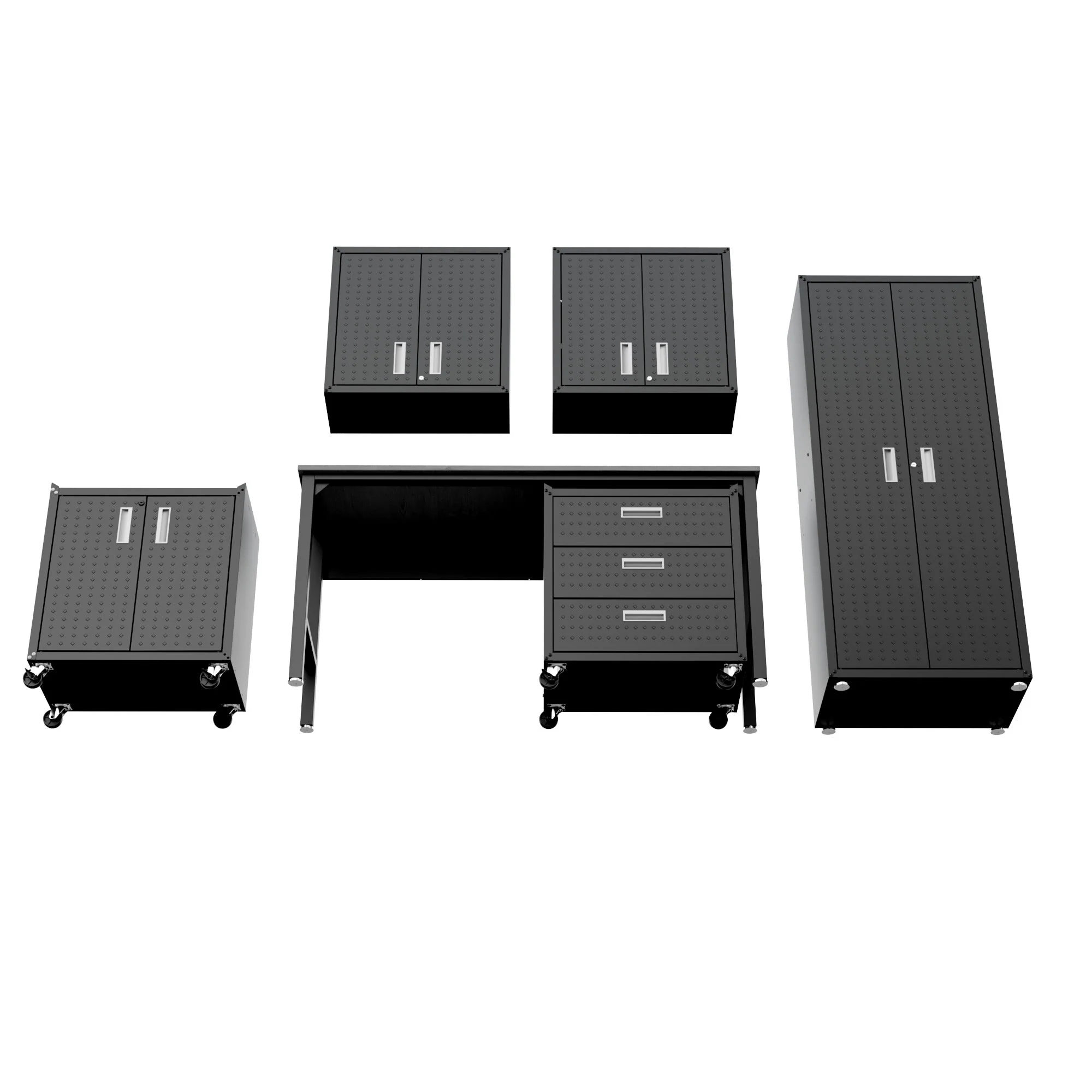 Fortress 6-Piece Garage Set in Charcoal Grey - Image 6