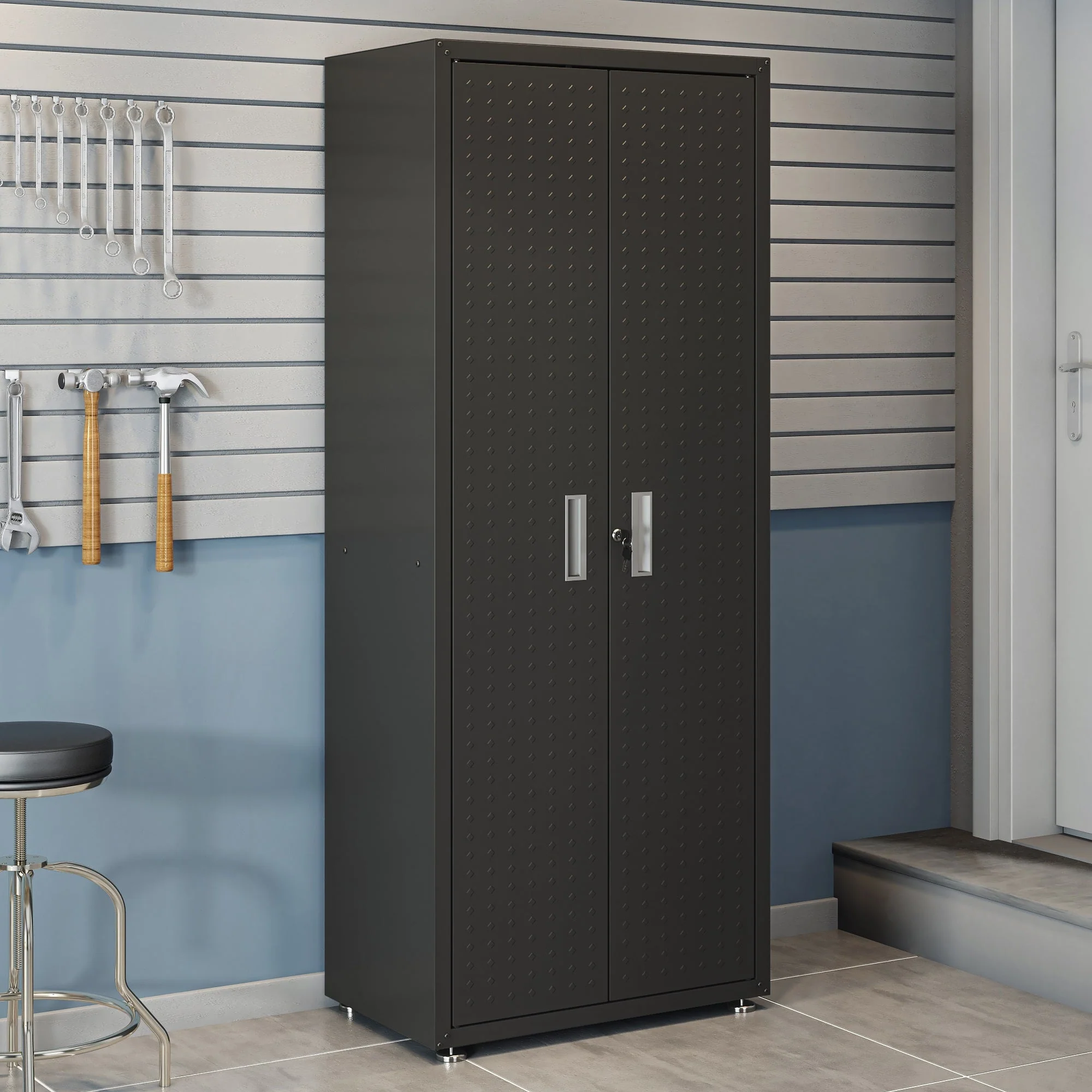 Fortress 6-Piece Garage Set in Charcoal Grey - Image 8