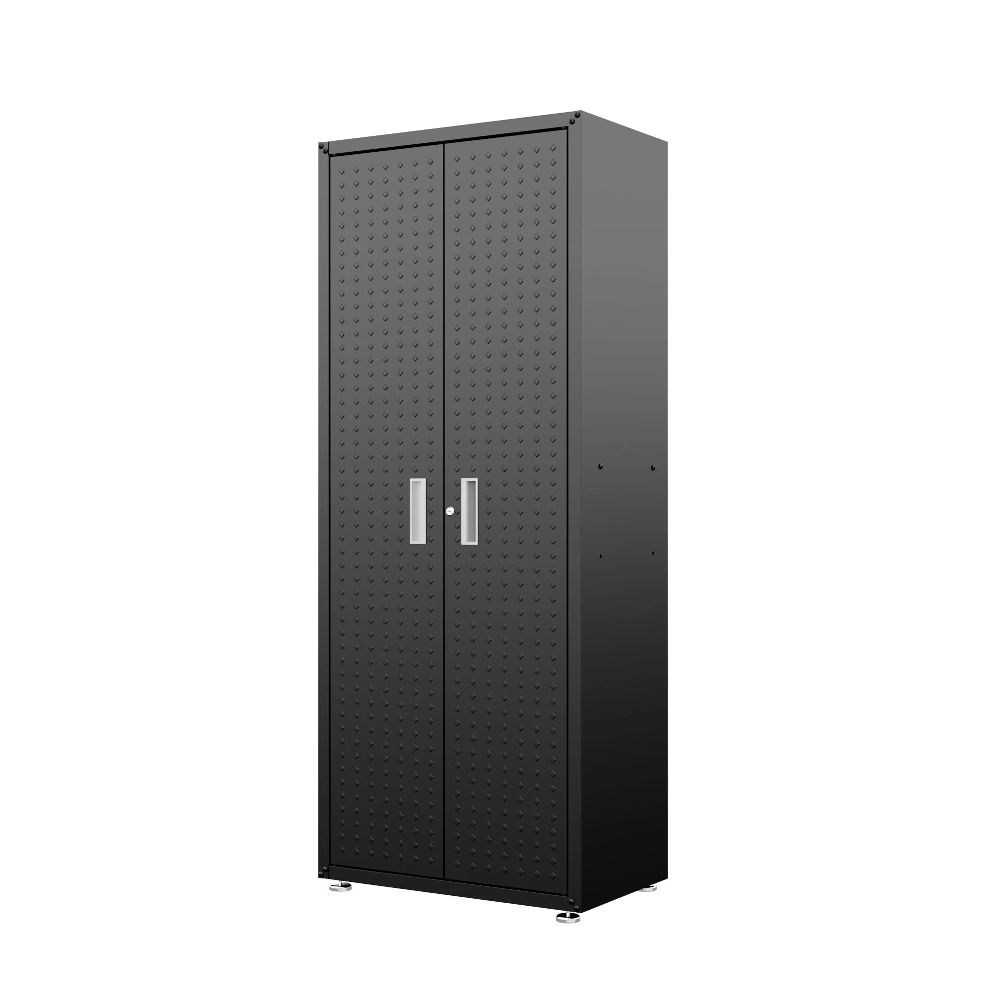 Fortress 74.8" Tall Garage Cabinet in Charcoal Grey - Image 6
