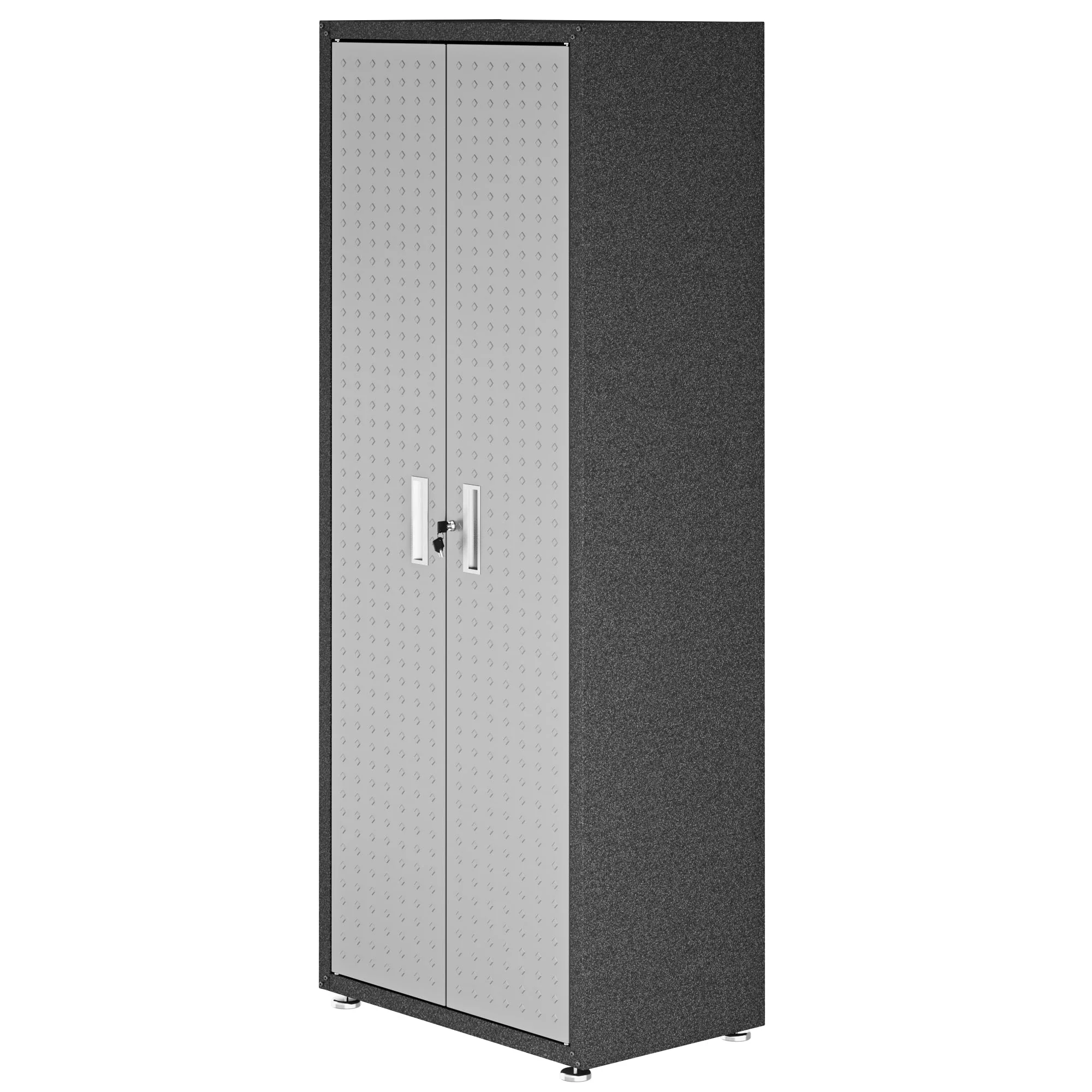 Fortress 74.8" Tall Garage Cabinet in Grey - Image 2