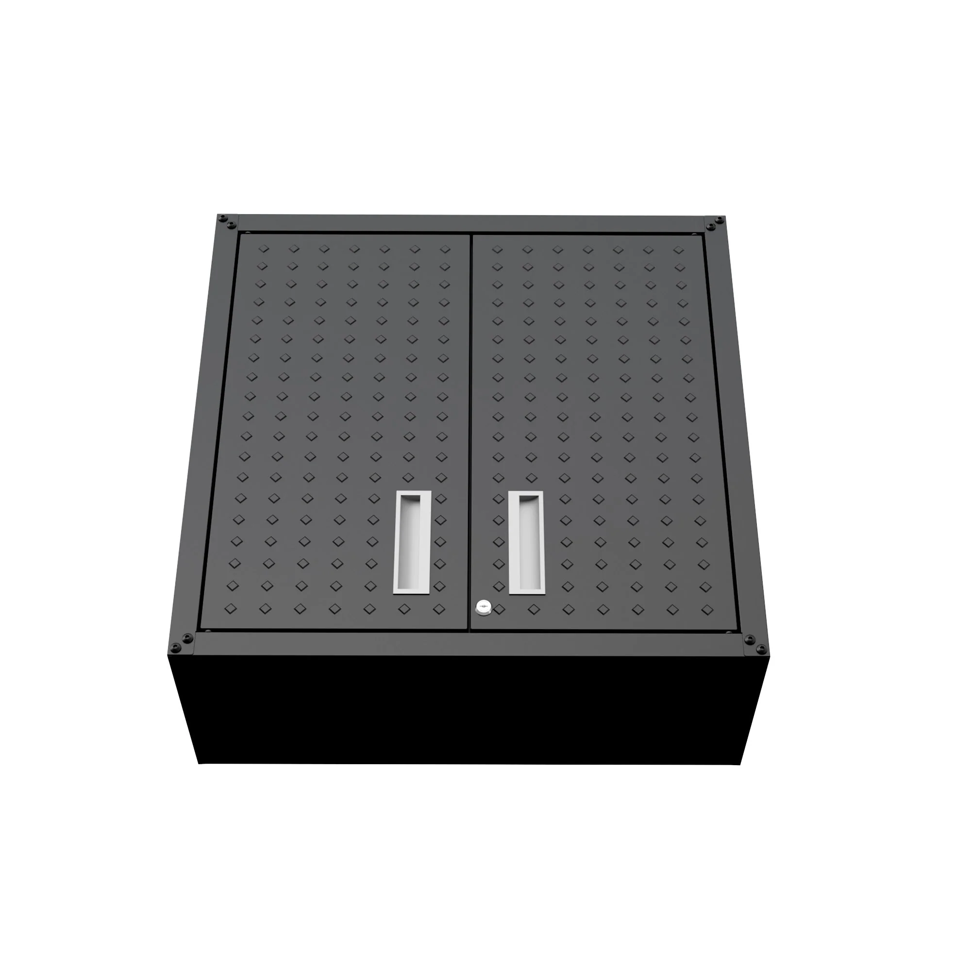 Fortress Floating Garage Cabinet in Charcoal Grey (set of 2) - Image 7