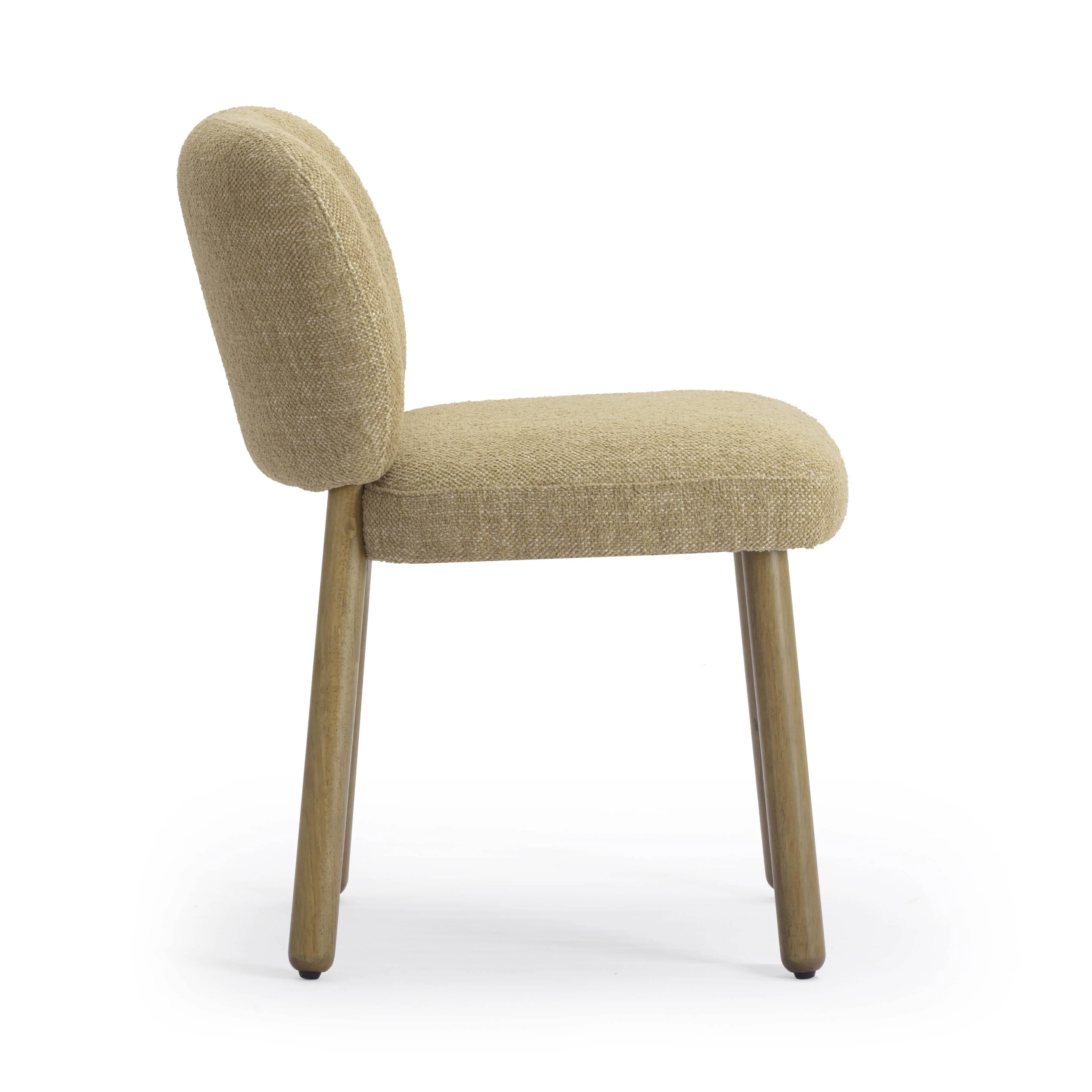 Foxy Textured Fabric Dining Chair - Image 4