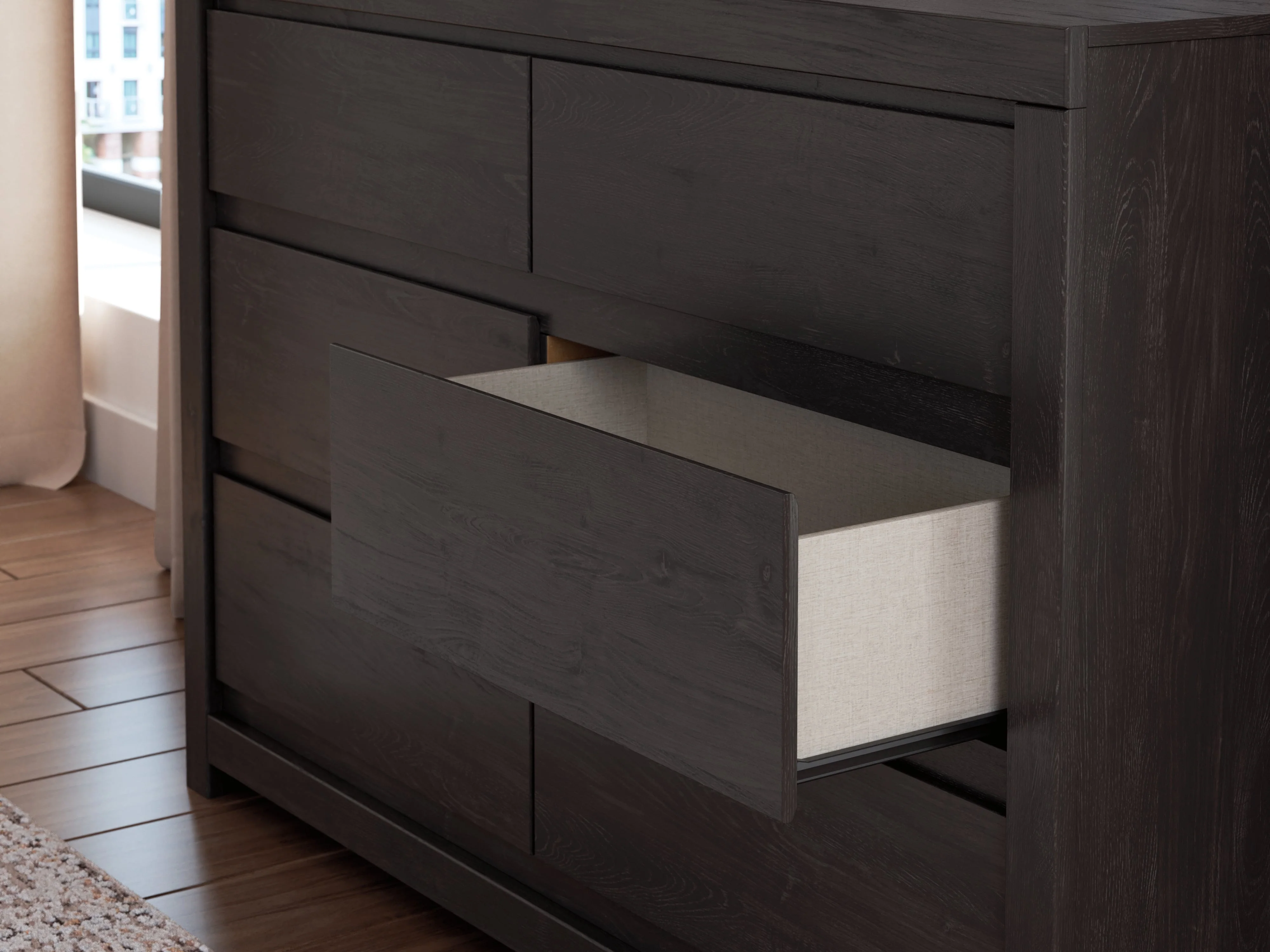 Fraluna Charcoal Dresser - Image 10
