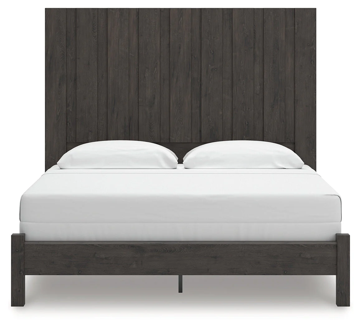 Fraluna Charcoal King Panel Bed - Image 4