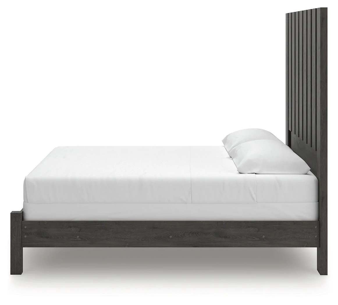 Fraluna Charcoal King Panel Bed - Image 6