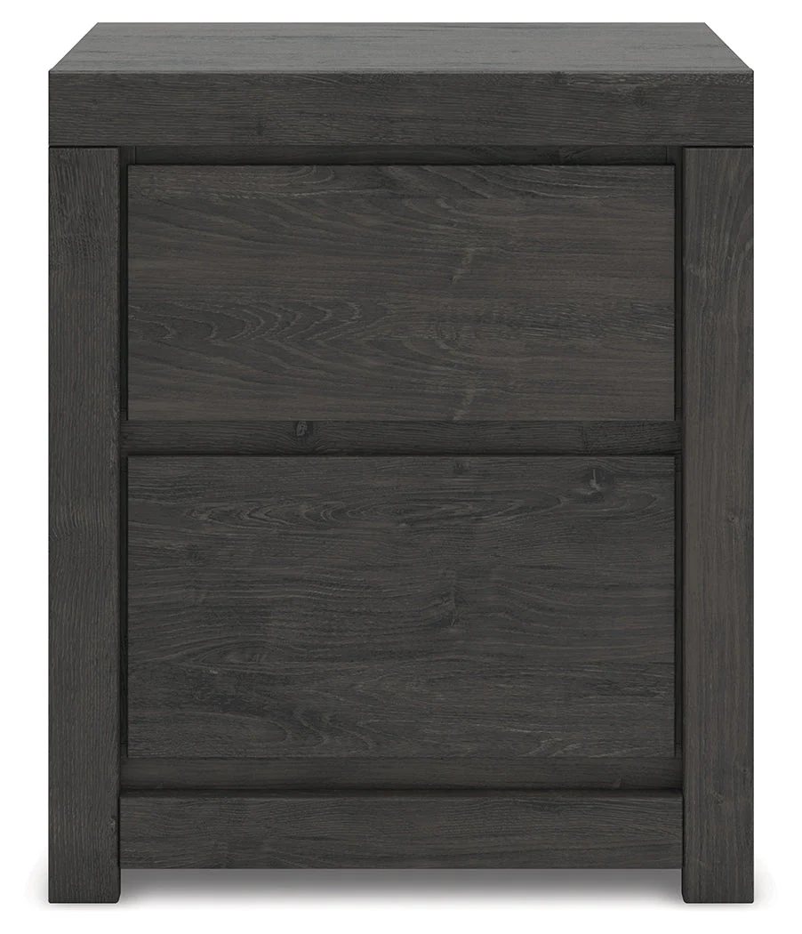 Fraluna Charcoal Nightstand - Image 5
