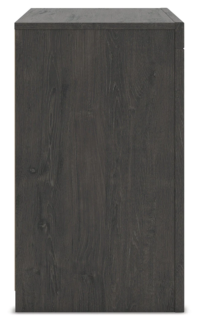 Fraluna Charcoal Nightstand - Image 8