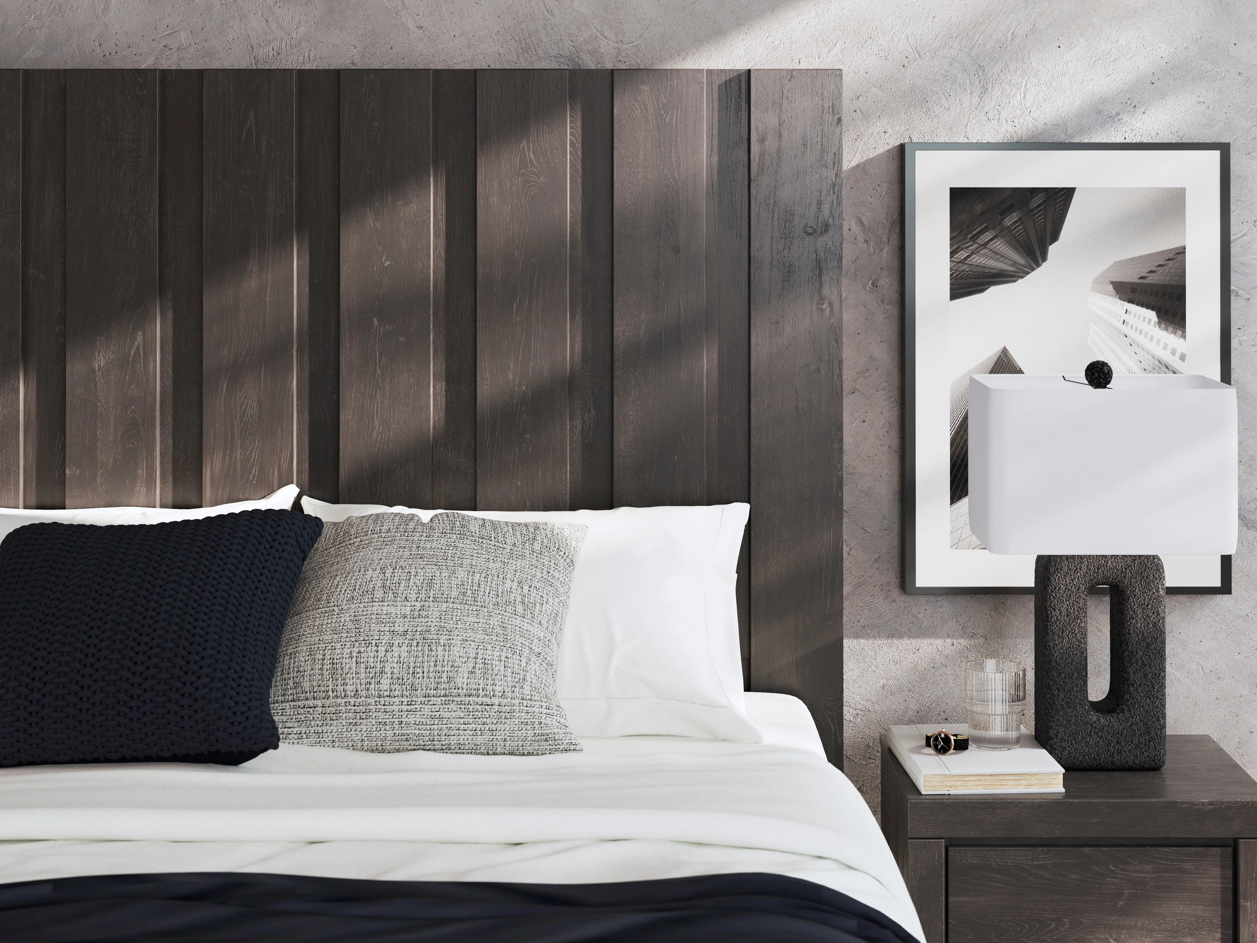 Fraluna Charcoal Panel Bedroom Set - Image 6