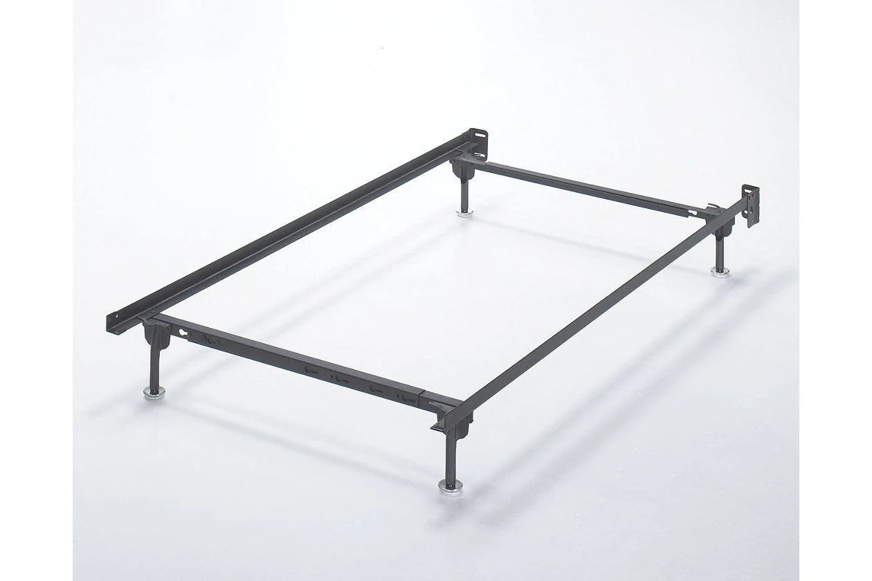 Frames and Rails Metallic Twin/Full Bolt on Bed Frame - Image 2