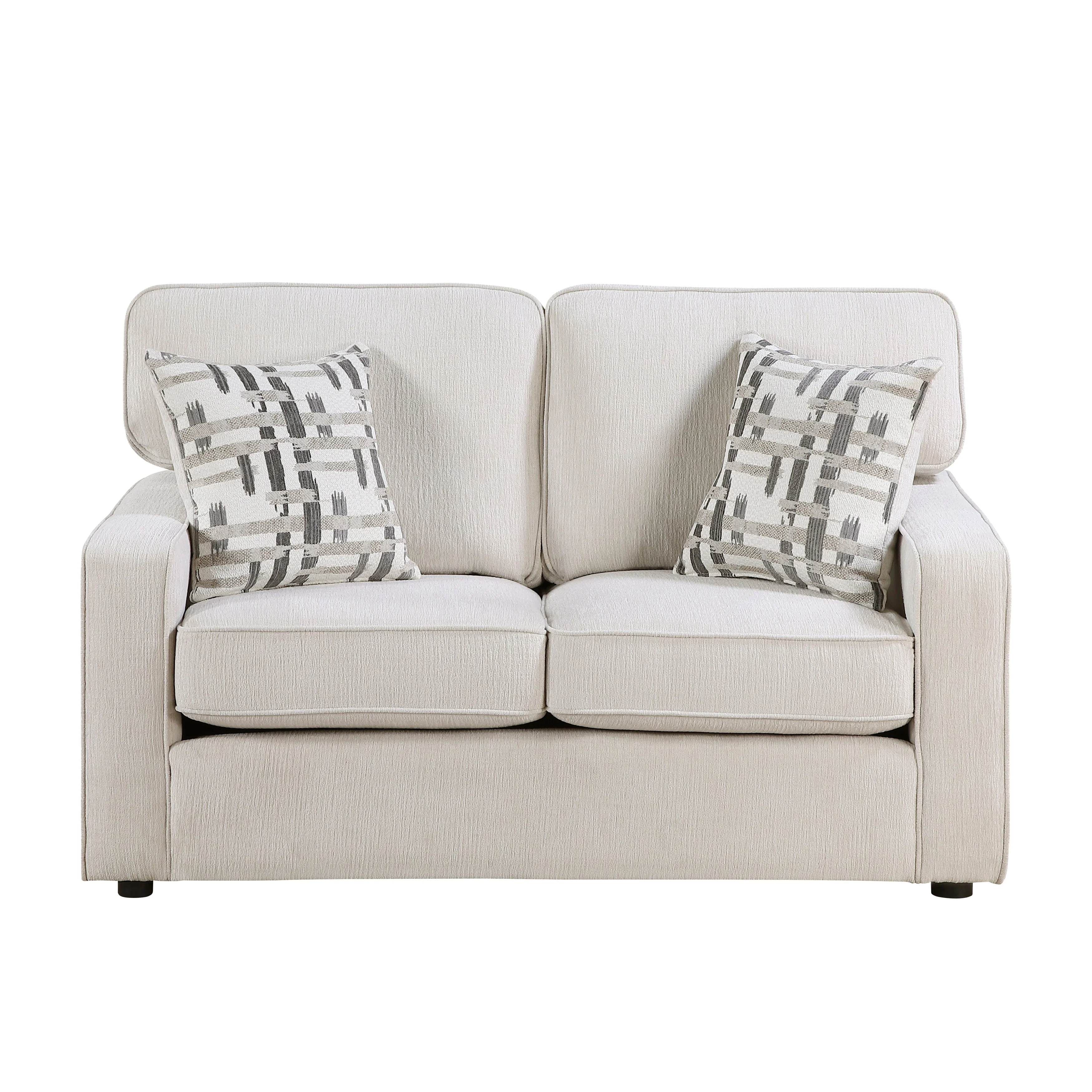 Frances Beige 3-Piece Living Room Set - Image 5