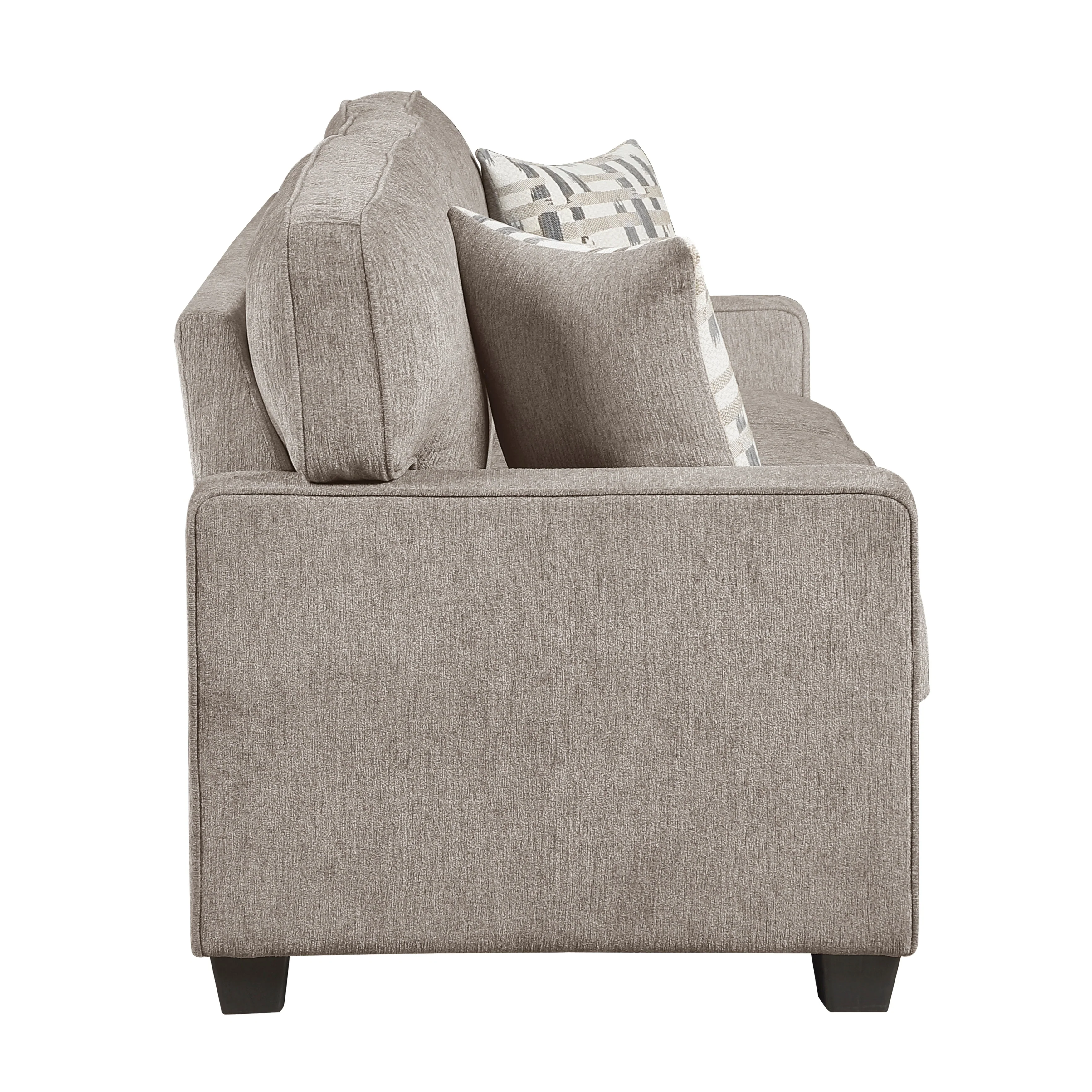 Frances Brown Sofa - Image 3