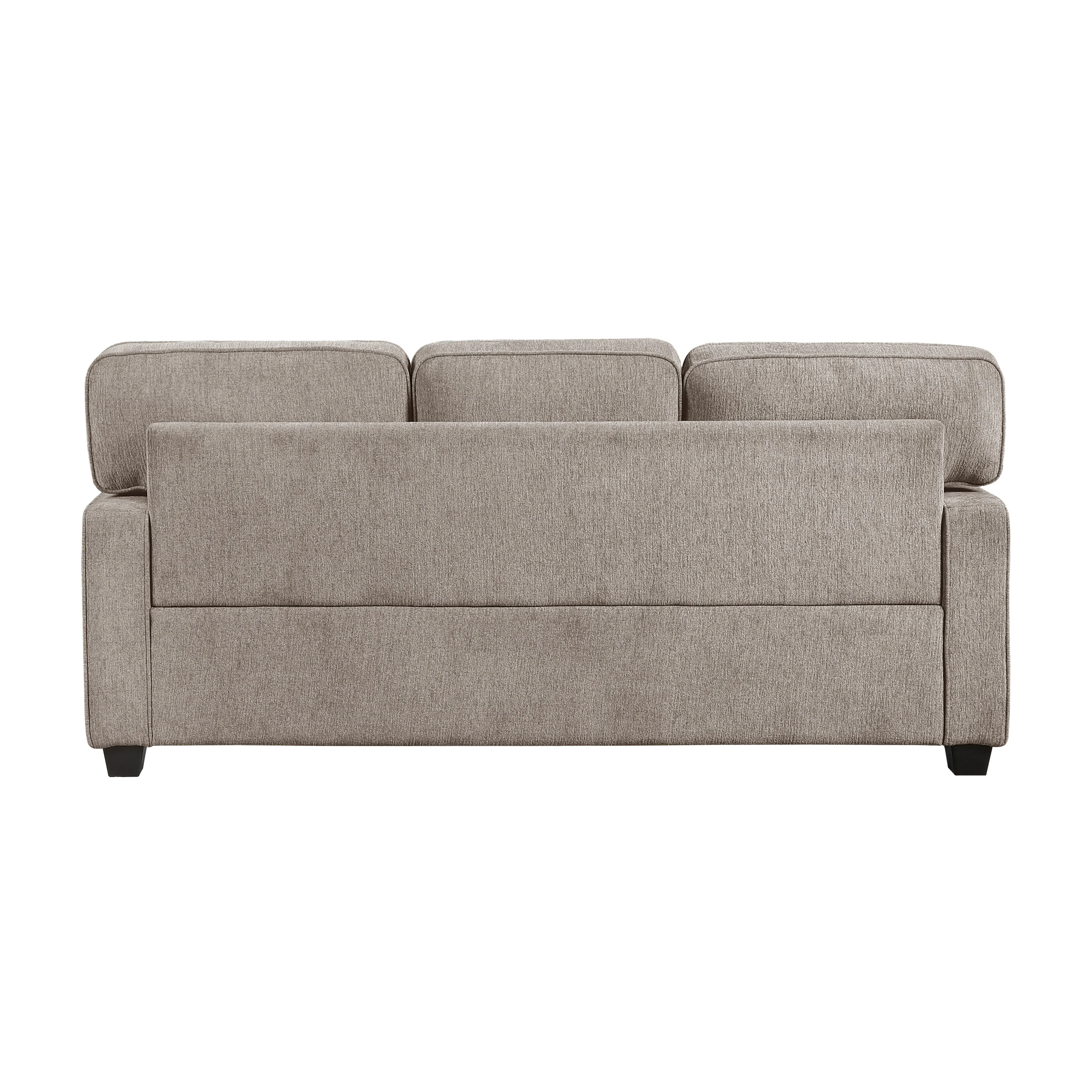 Frances Brown Sofa - Image 4
