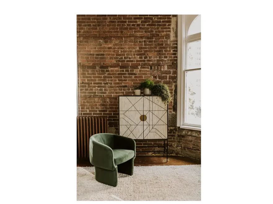 Franco Chair Dark Green - Image 2