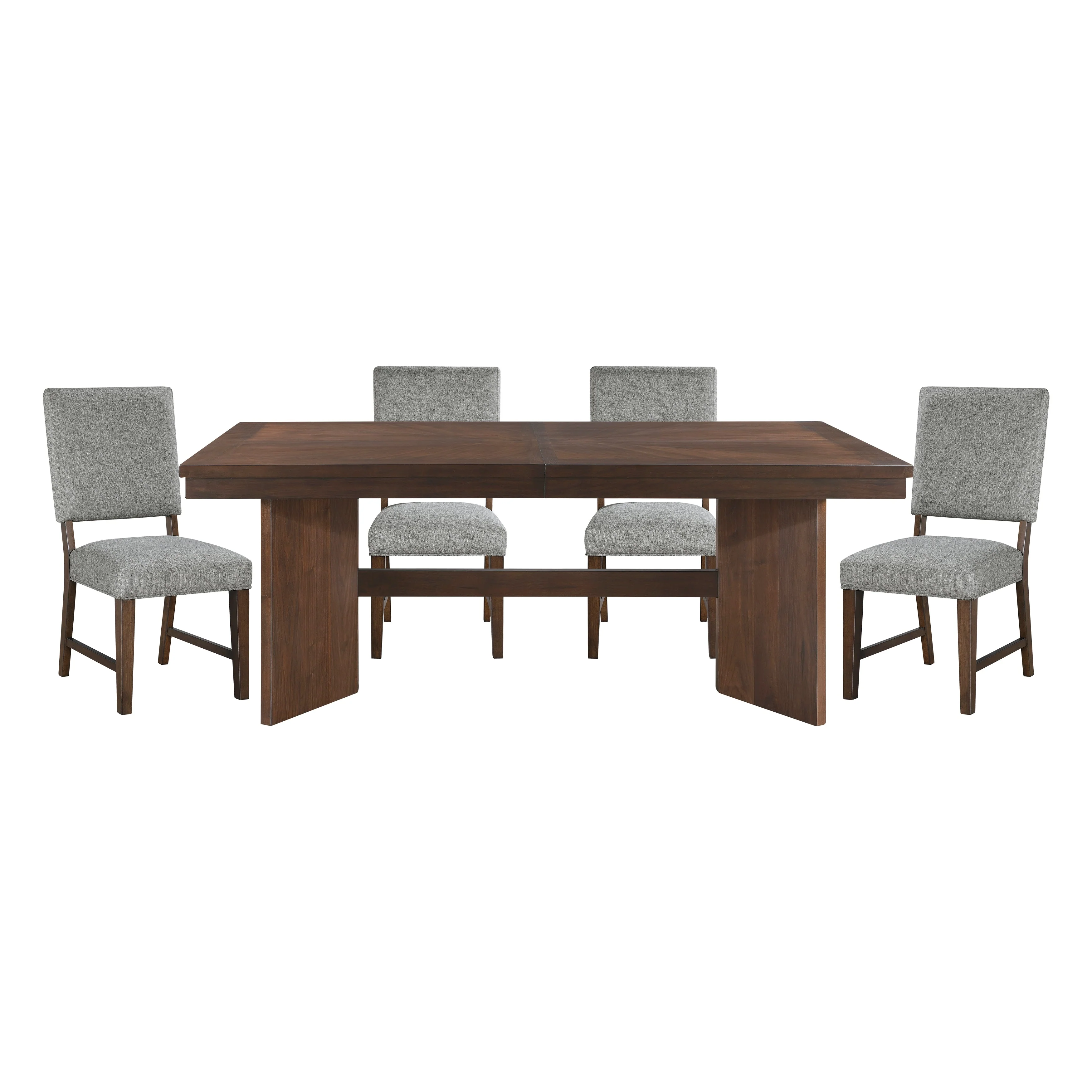 Franco Walnut/Gray Dining Set - Image 2
