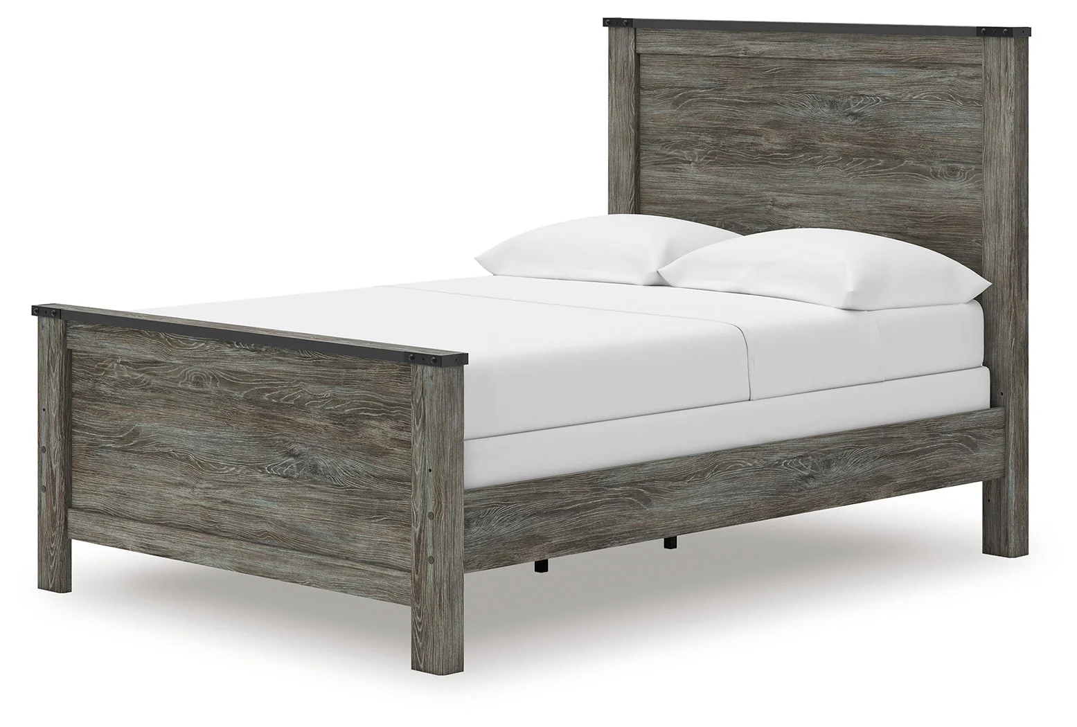 Frandern Black/Gray Full Panel Bed - Image 3