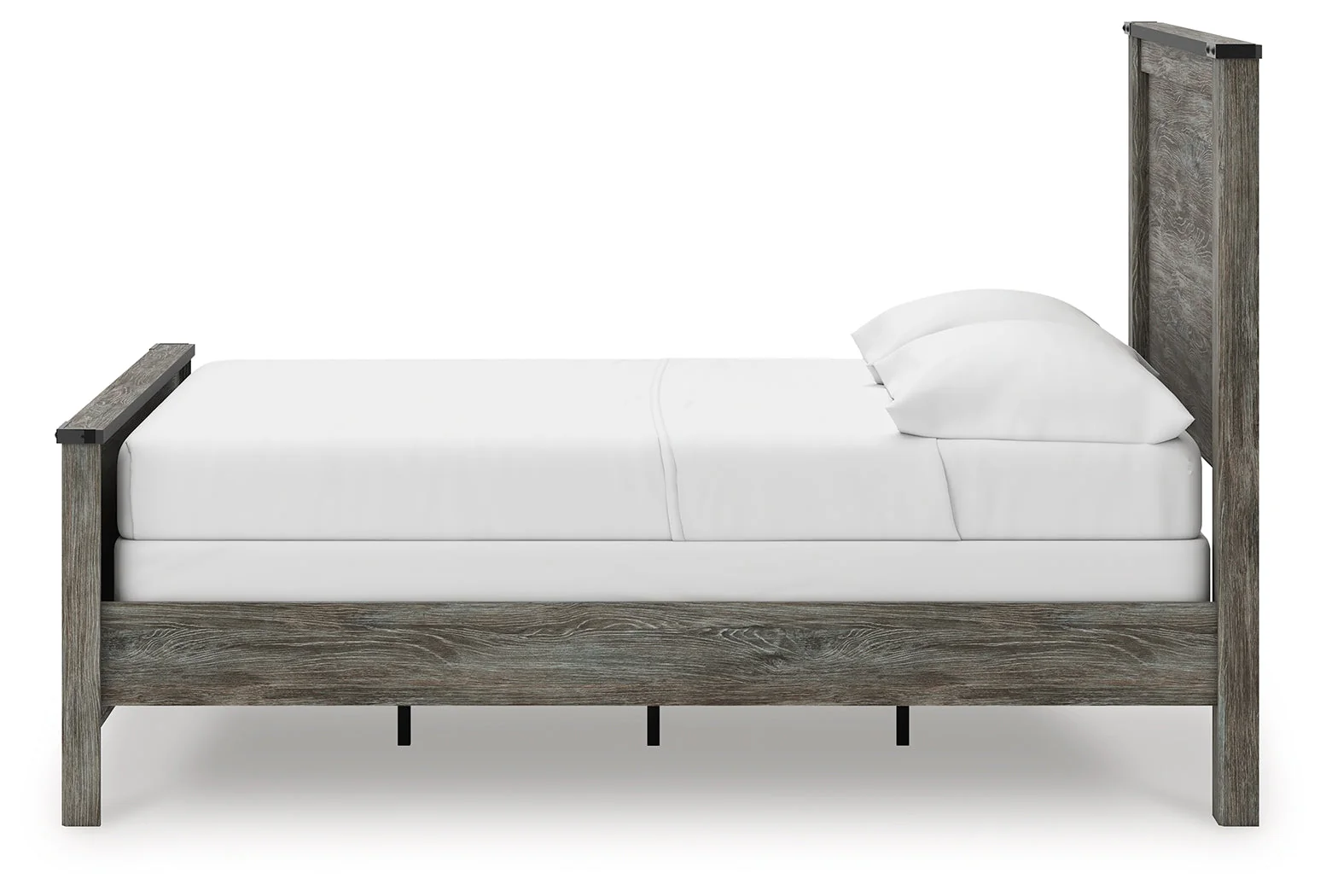 Frandern Black/Gray Full Panel Bed - Image 5
