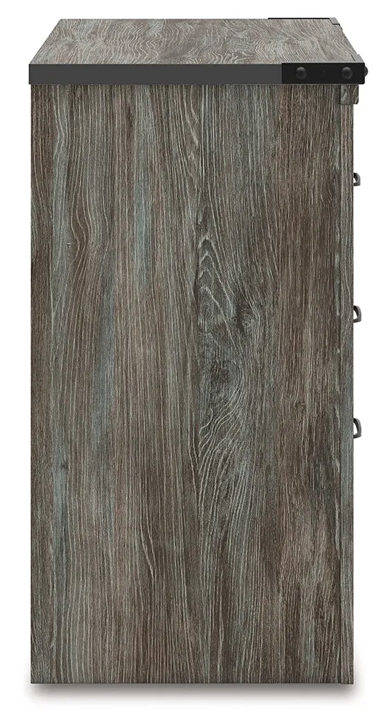 Frandern Gray Nightstand - Image 7