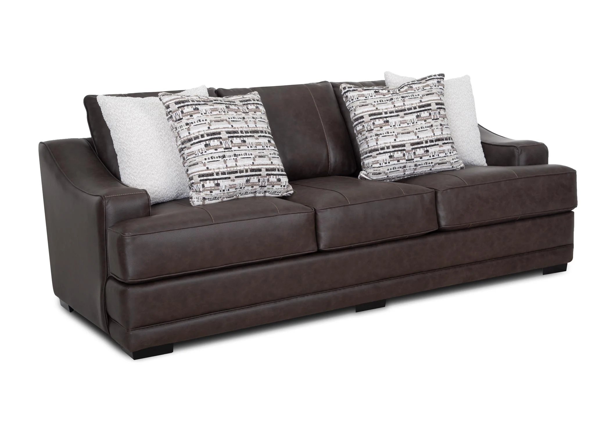 Franklin Duvall Coffee Prescott Oversized Sofa & Loveseat - Image 2