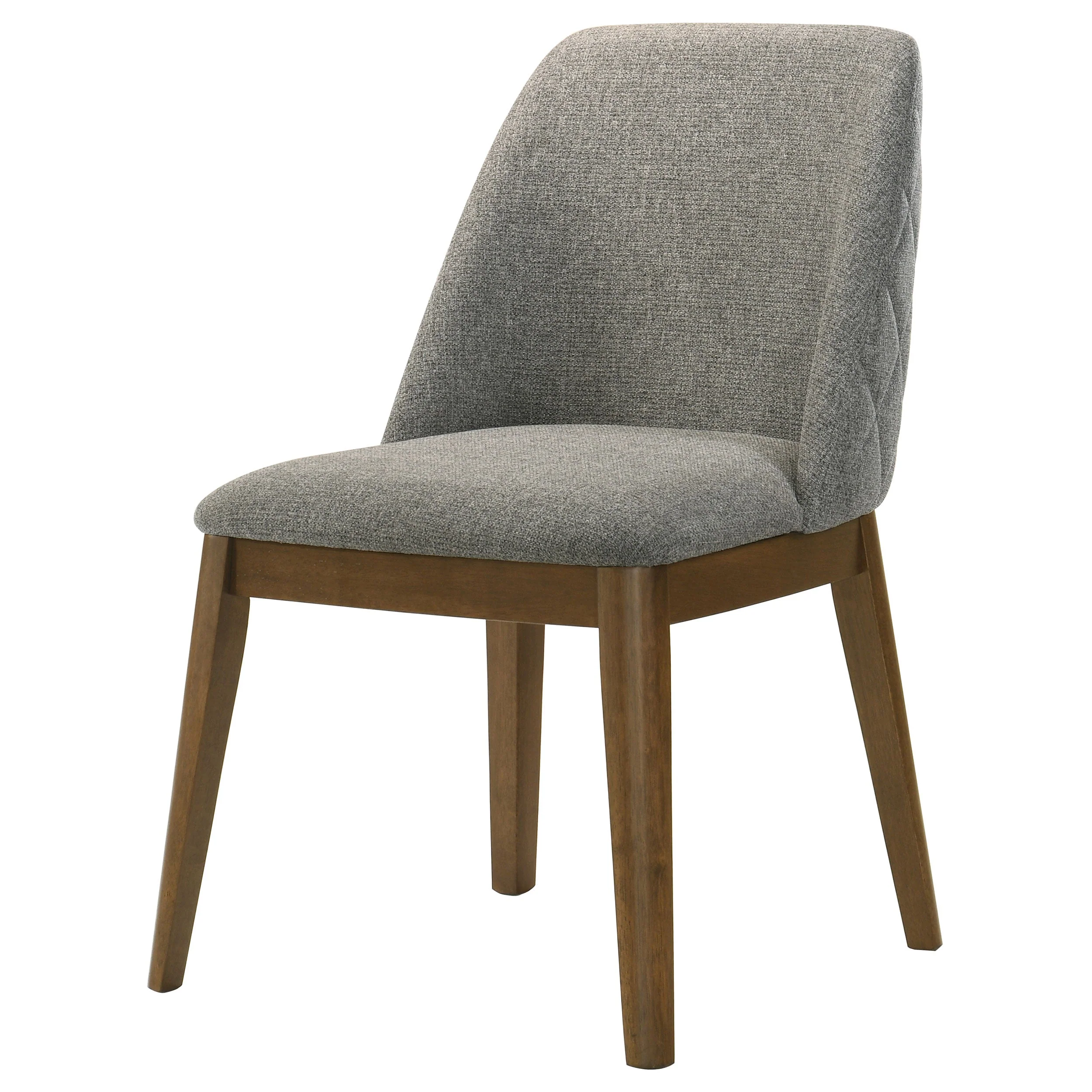 Franklin Grey/Dark Oak Upholstered Dining (Set of 2) - Image 5