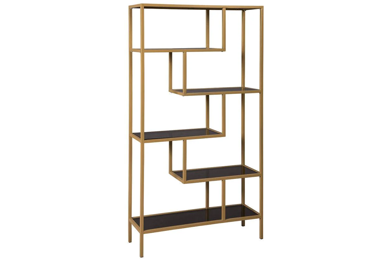 Frankwell Gold Finish Bookcase - Image 2