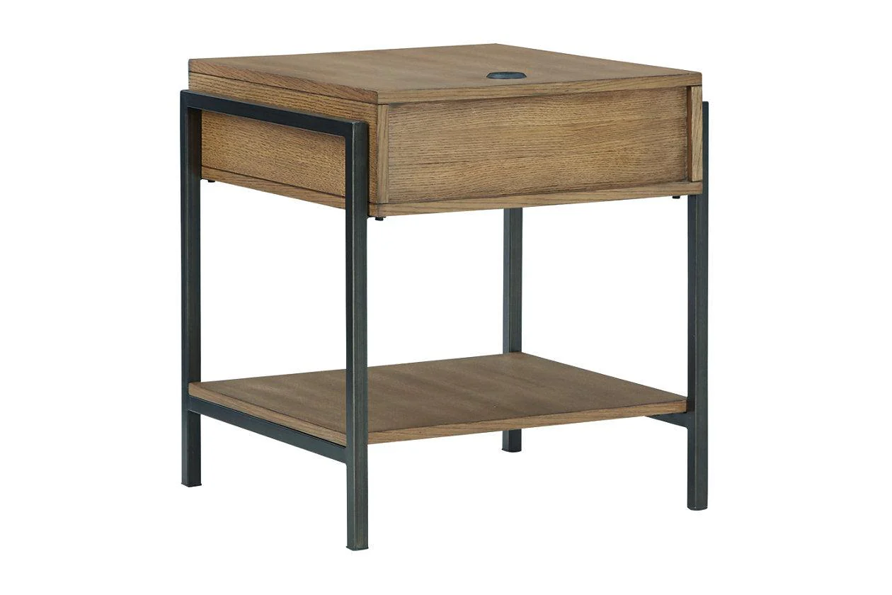 Fridley Brown/Black End Table - Image 4