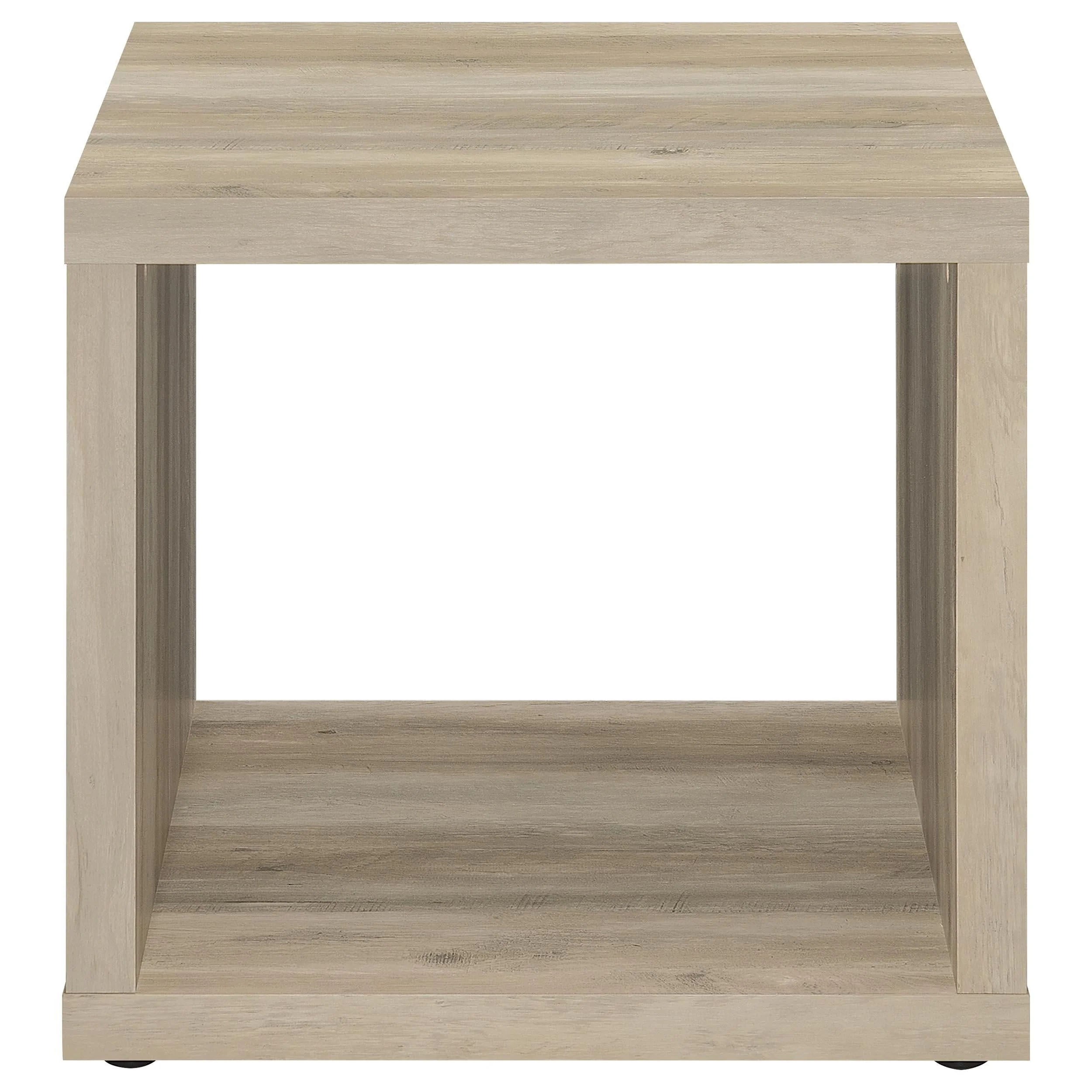 Frisco Distressed Pine 2-Piece Coffee and End Table Set - Image 4