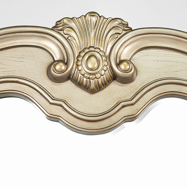 Fromberg Gold Champagne Dresser w/ Marble Top - Image 5