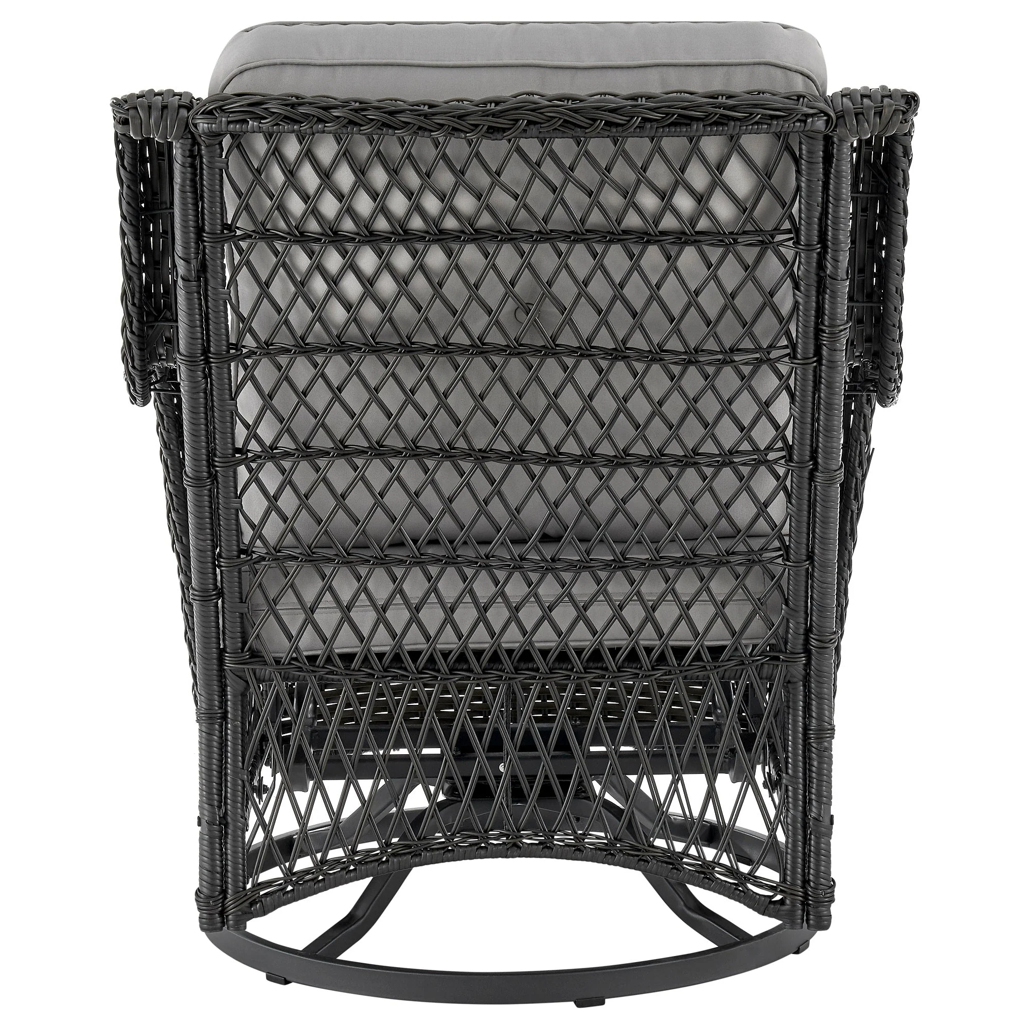 Fruttuo Patio 2-Person Seating Group with End Table with Grey Cushions - Image 10