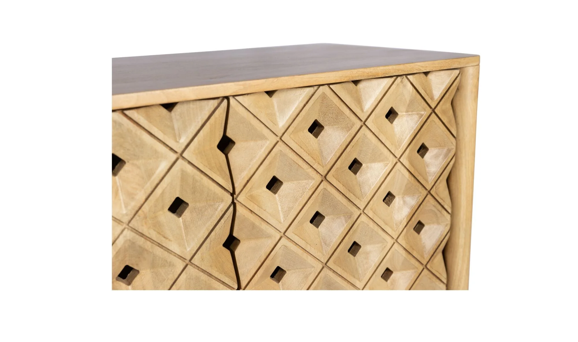 Fulton 4 Door Sideboard Natural - Image 10