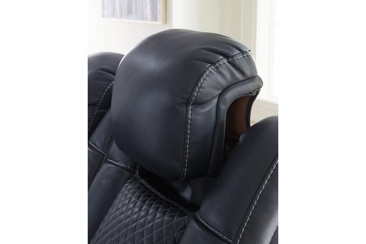Fyne-Dyme Sapphire  Dual Power Reclining Sofa and Loveseat - Image 5