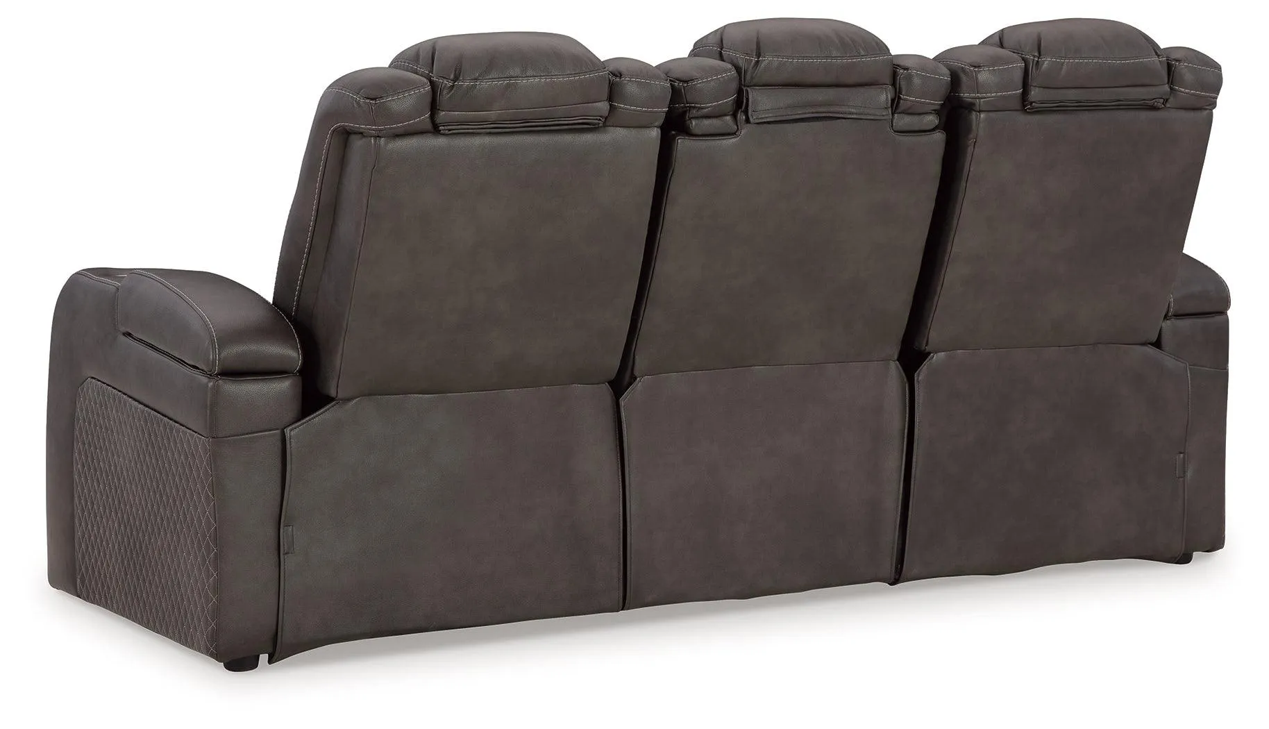 Fyne-Dyme Shadow Dual Power Reclining Sofa - Image 6