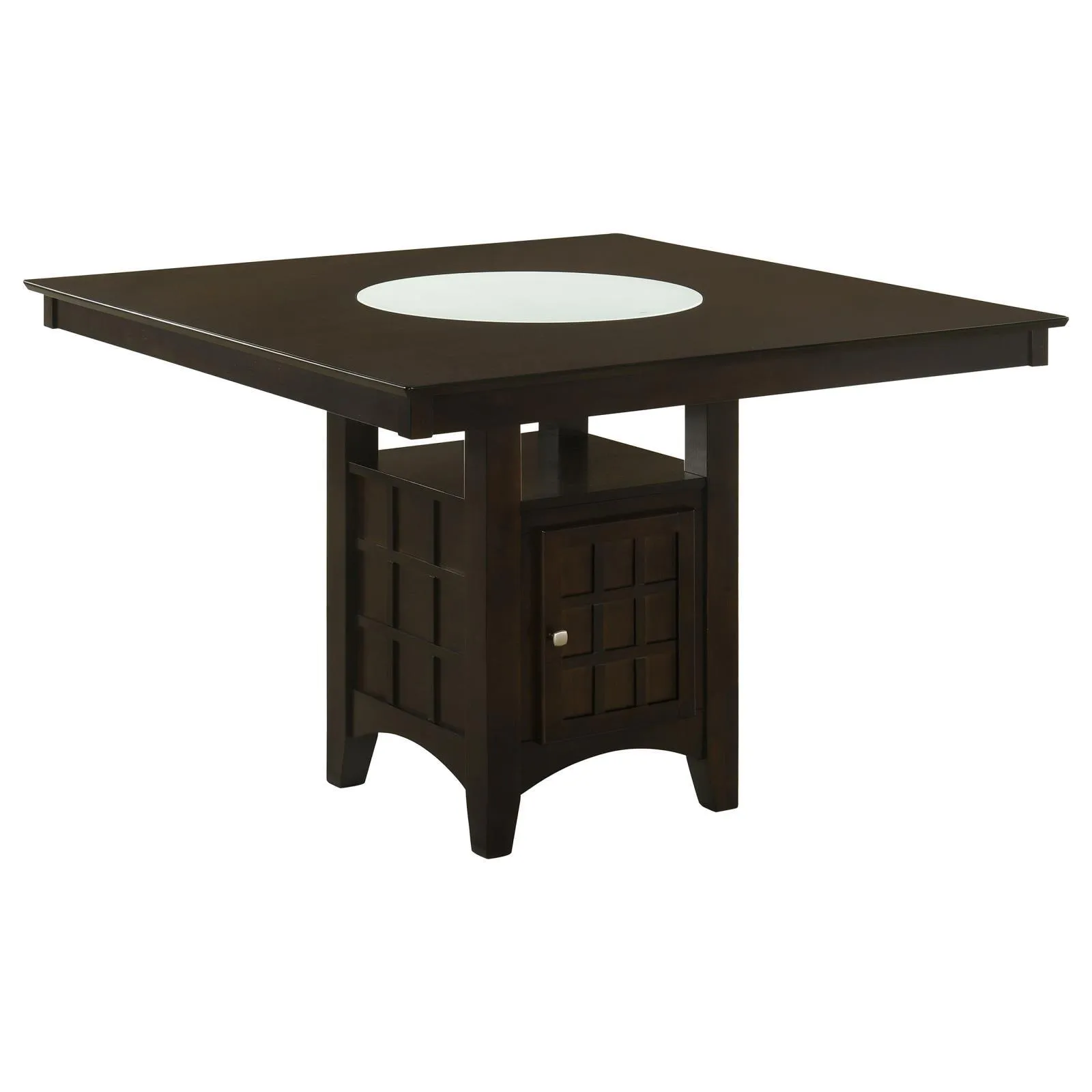 Gabriel Cappuccino 5-Piece Square Counter Height Dining Set - Image 2