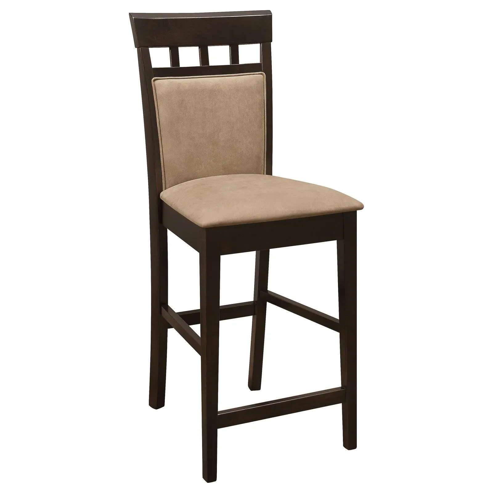 Gabriel Cappuccino 5-Piece Square Counter Height Dining Set - Image 7