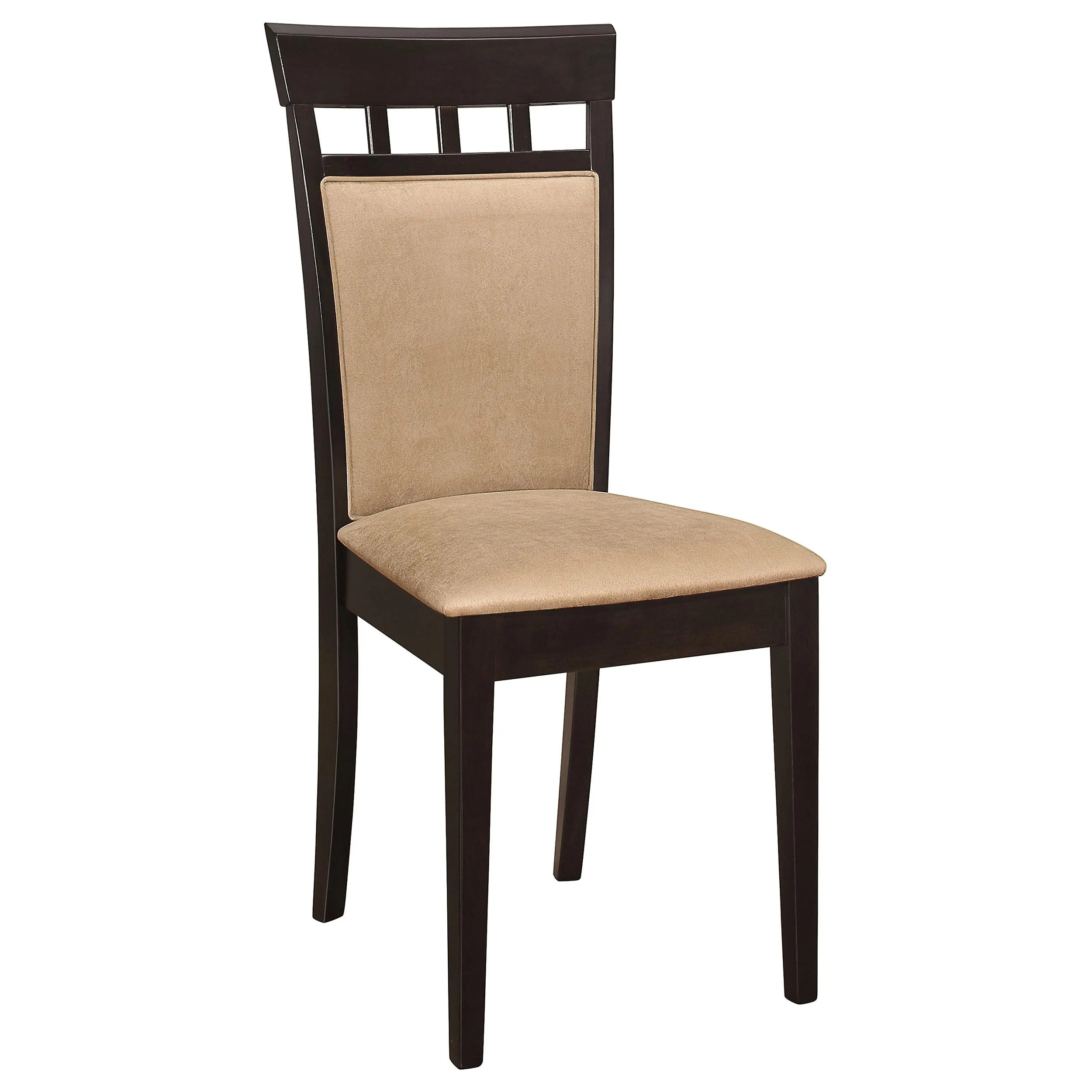 Gabriel Cappuccino 7-Piece Extension Leaf Dining Table Set - Image 6