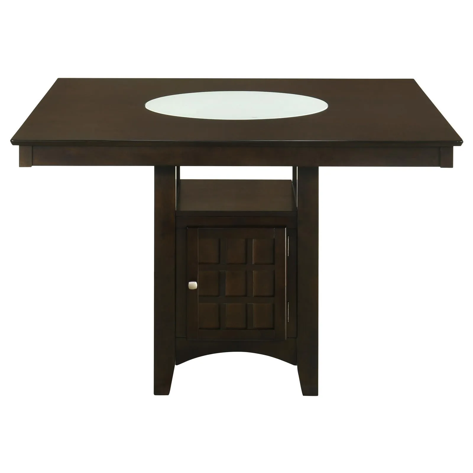 Gabriel Cappuccino and Tan Square Counter Height Dining Set - Image 4
