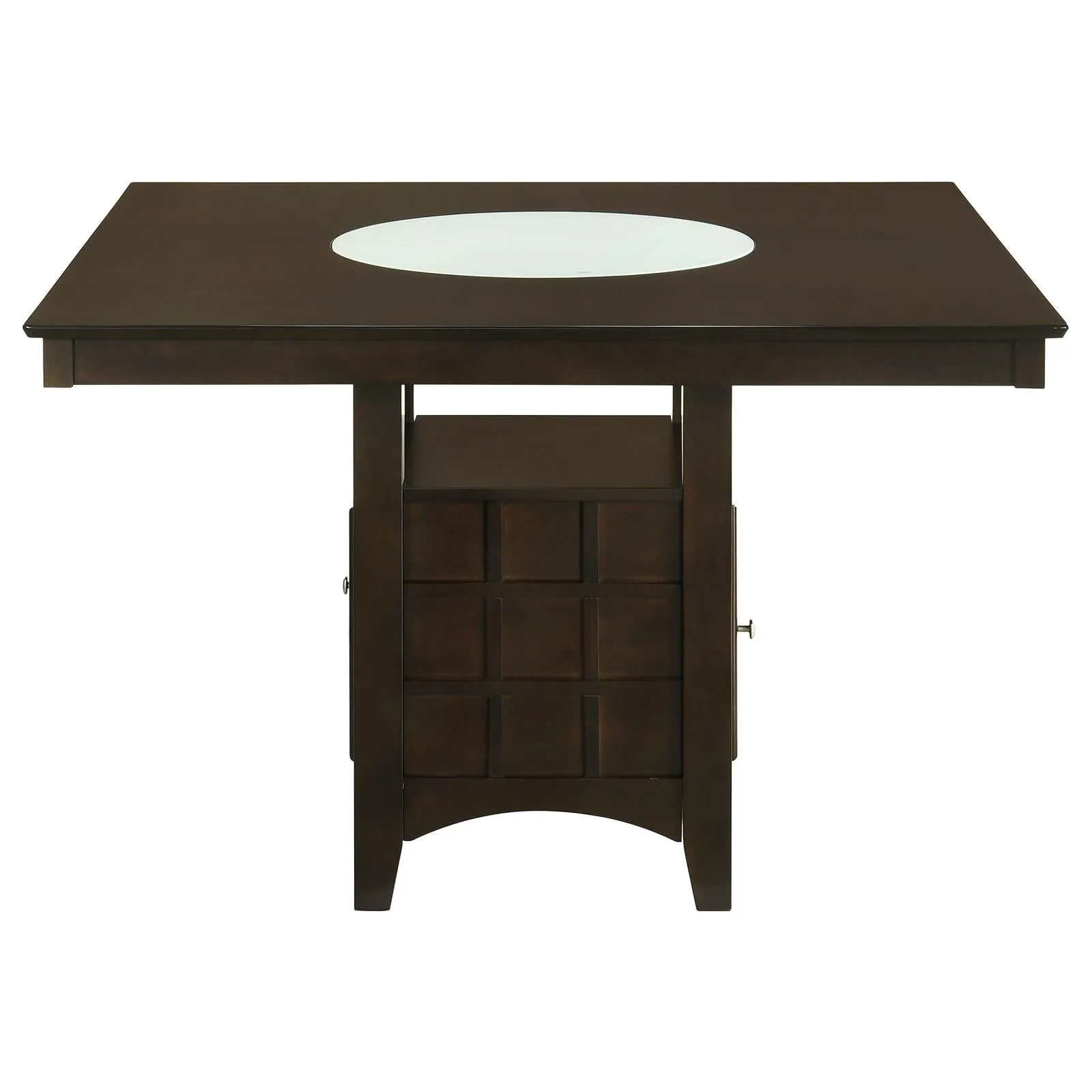 Gabriel Cappuccino Square Counter Height Dining Set - Image 4